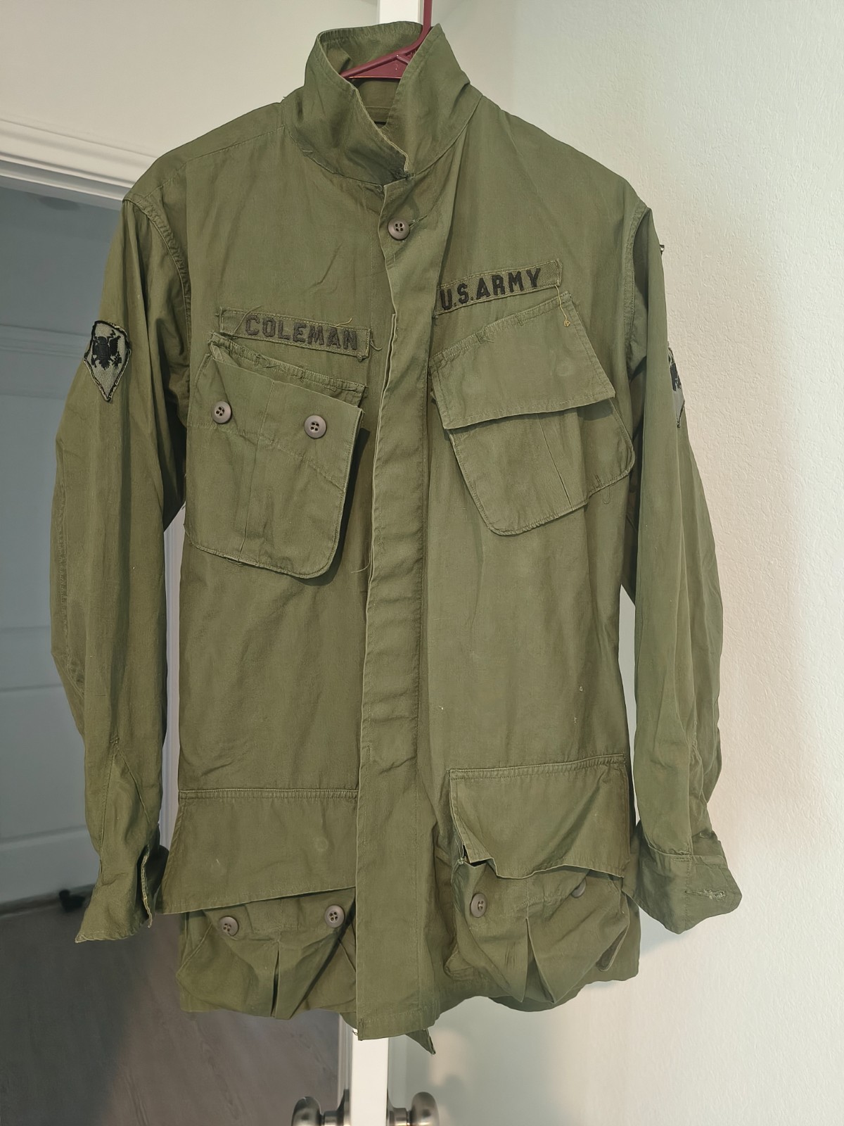 vintage us.military 1967-1969.olive green.chest 33 to 37 inches height 71 inches vintage us.military 1967-1969.olive green.chest 33 to 37 inches height 71 inches