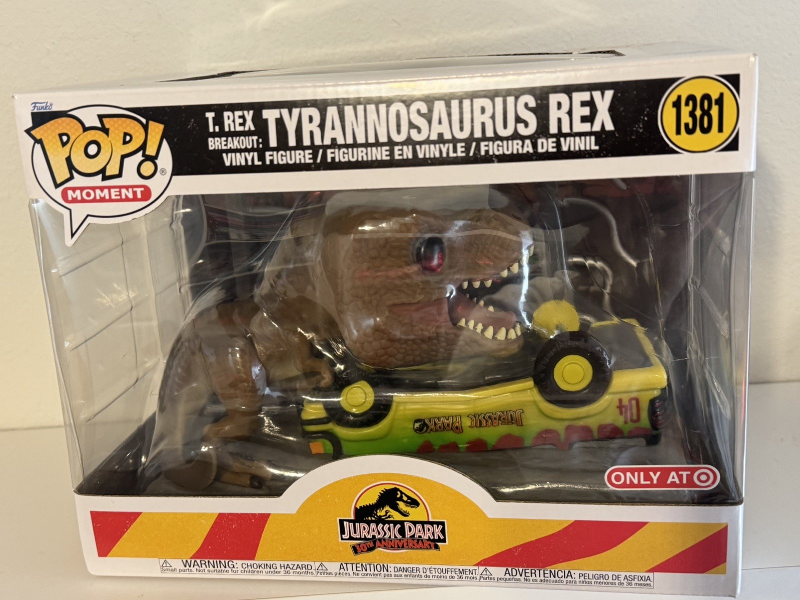Funko Pop Moments: Jurassic Park - T. Rex Breakout: T-Rex Target Excl #1381