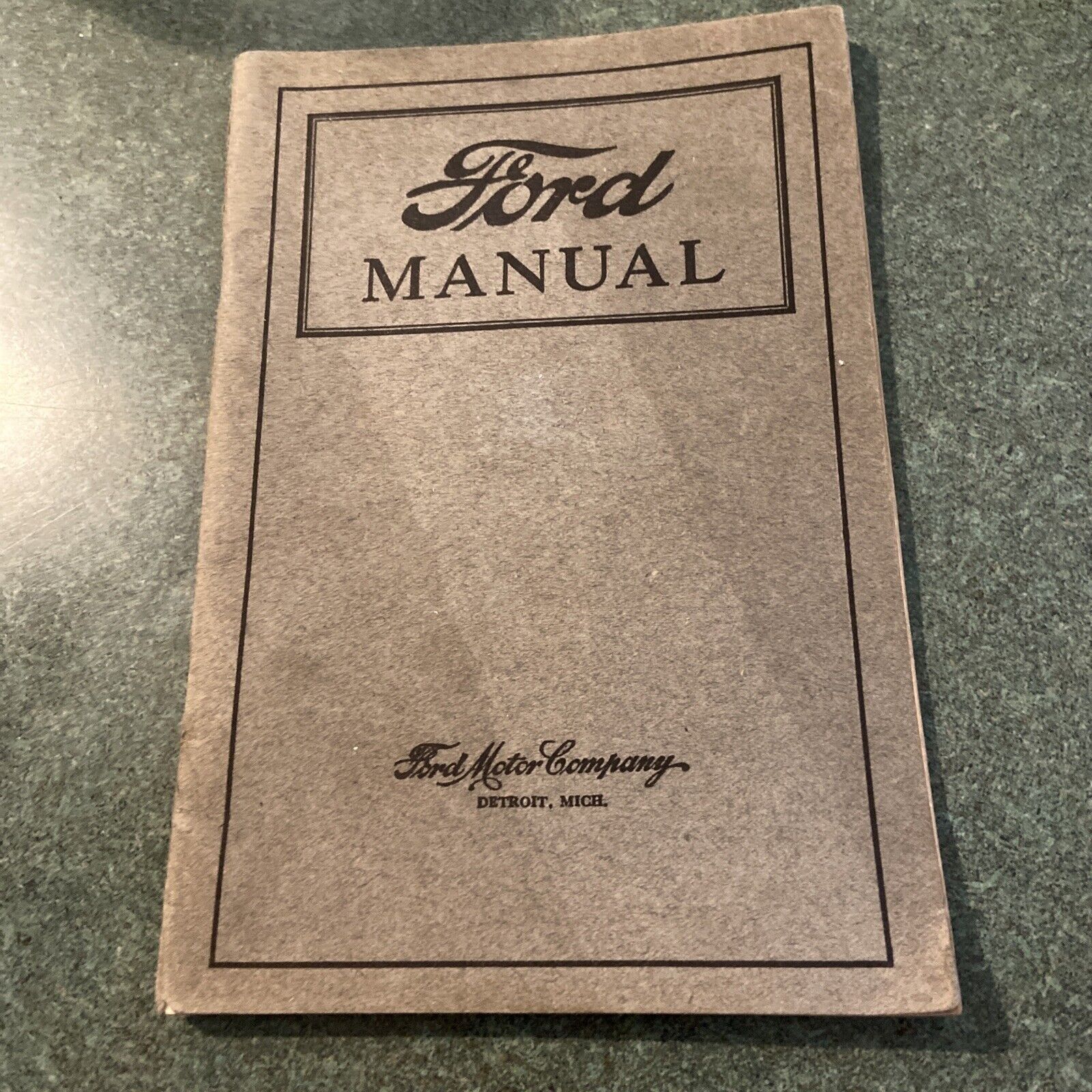 Original 1922 FORD Cars & Trucks Operator's Manual Antique ~ Vintage