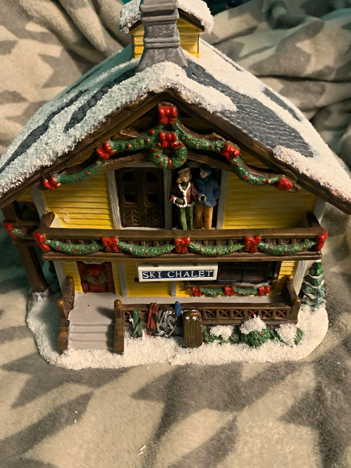 St. Nicholas Square The Village Collection 2007 Ski Chalet Christmas Village St. Nicholas Square The Village Collection 2007 Ski Chalet Christmas Village