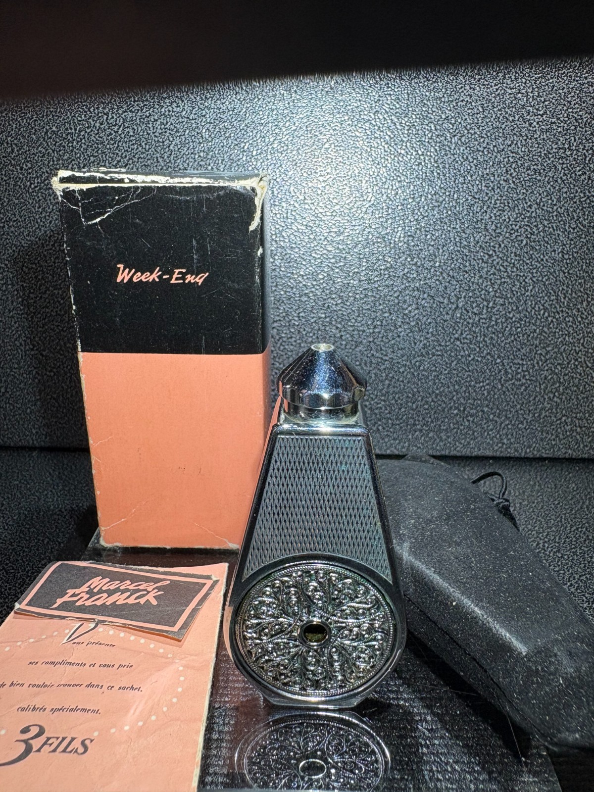 Vintage Marcel Franck Week-End Atomizer Paris 1950's - Nice Vintage Marcel Franck Week-End Atomizer Paris 1950's - Nice