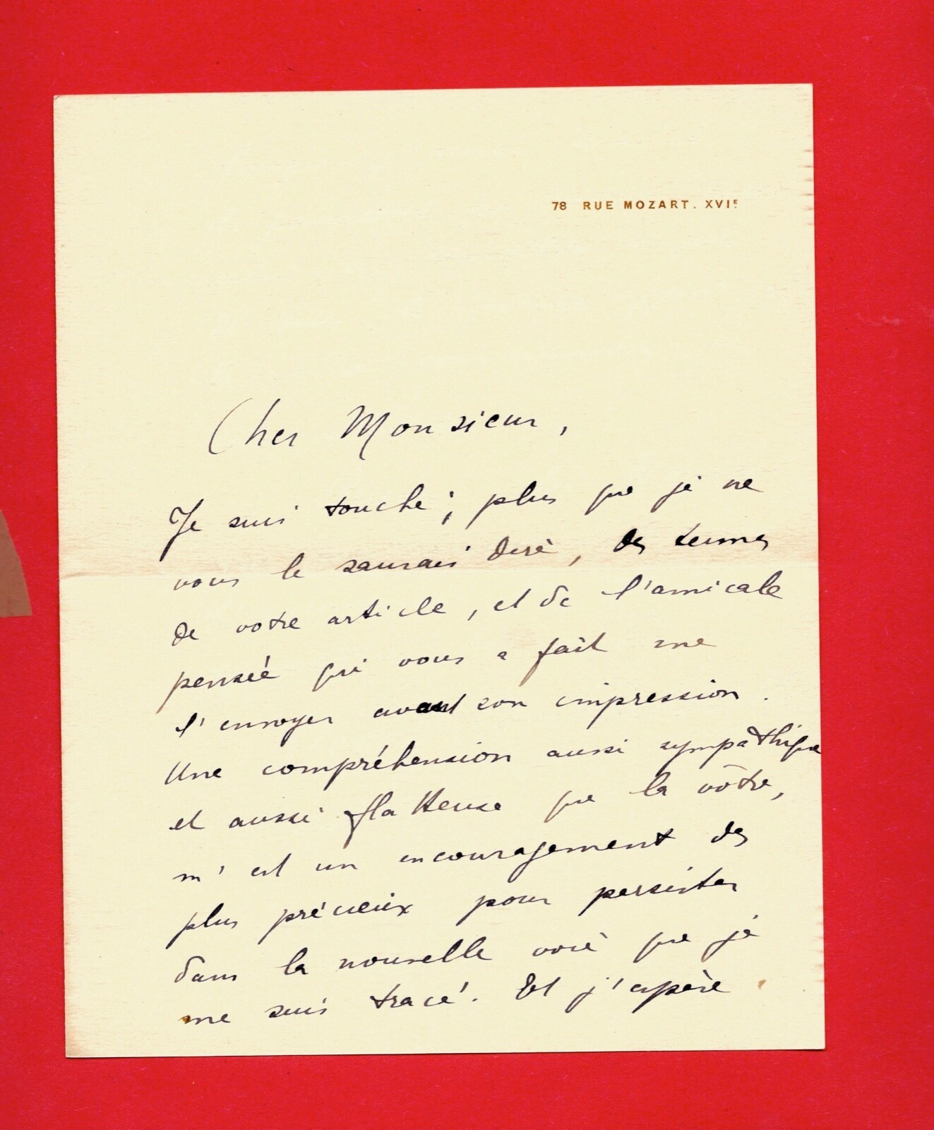 DD61-L.A.S-HENRY CARO-DELVAILLE-PAINTER-[FRIEND OF EDMOND ROSTAND]