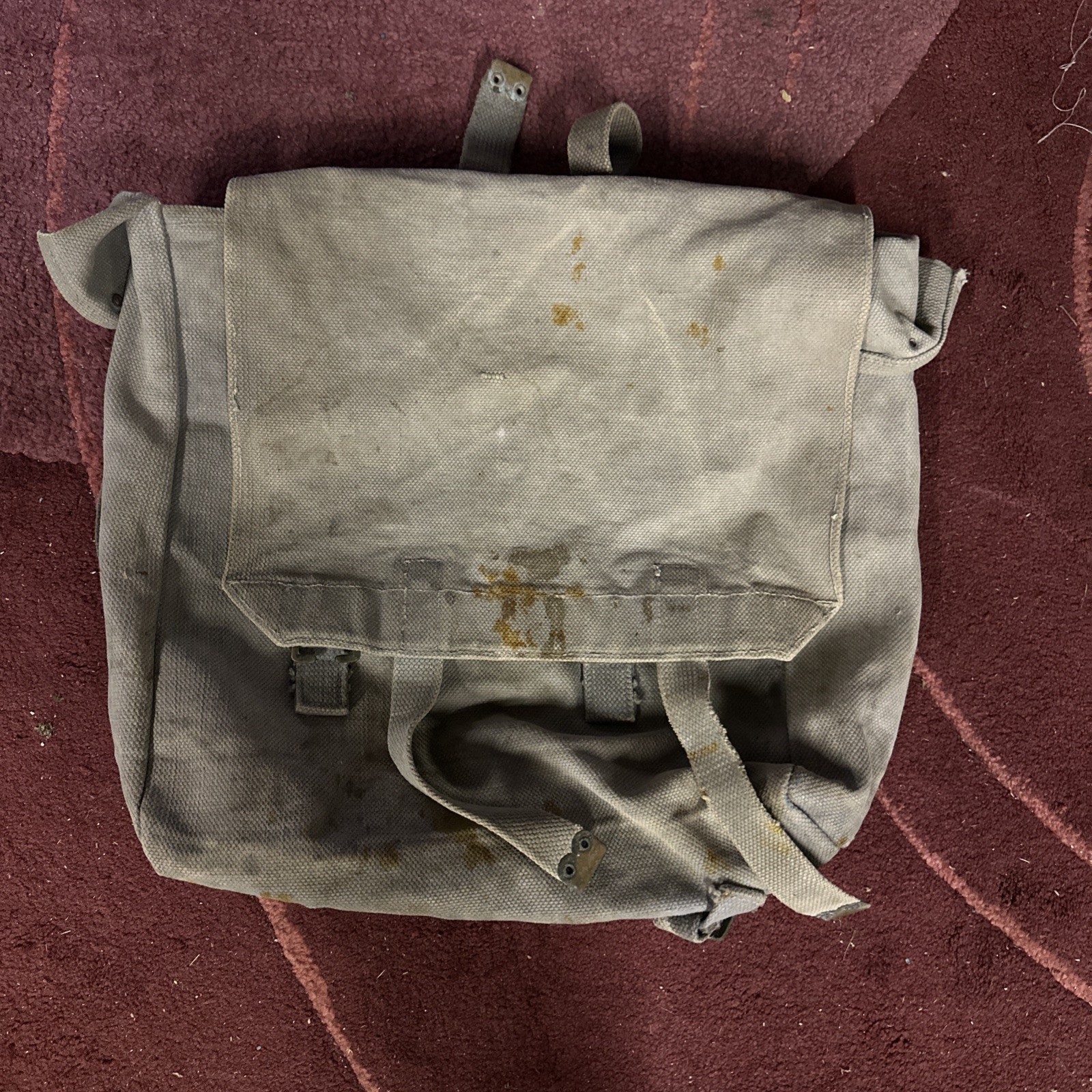 WWII British Army Large Pack Backpack c 1941 Original WWII British Army Large Pack Backpack c 1941 Original