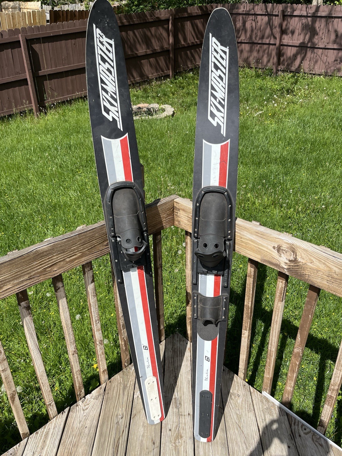 2 Vintage Ski Master Phantom 67 Skis 2 Vintage Ski Master Phantom 67 Skis