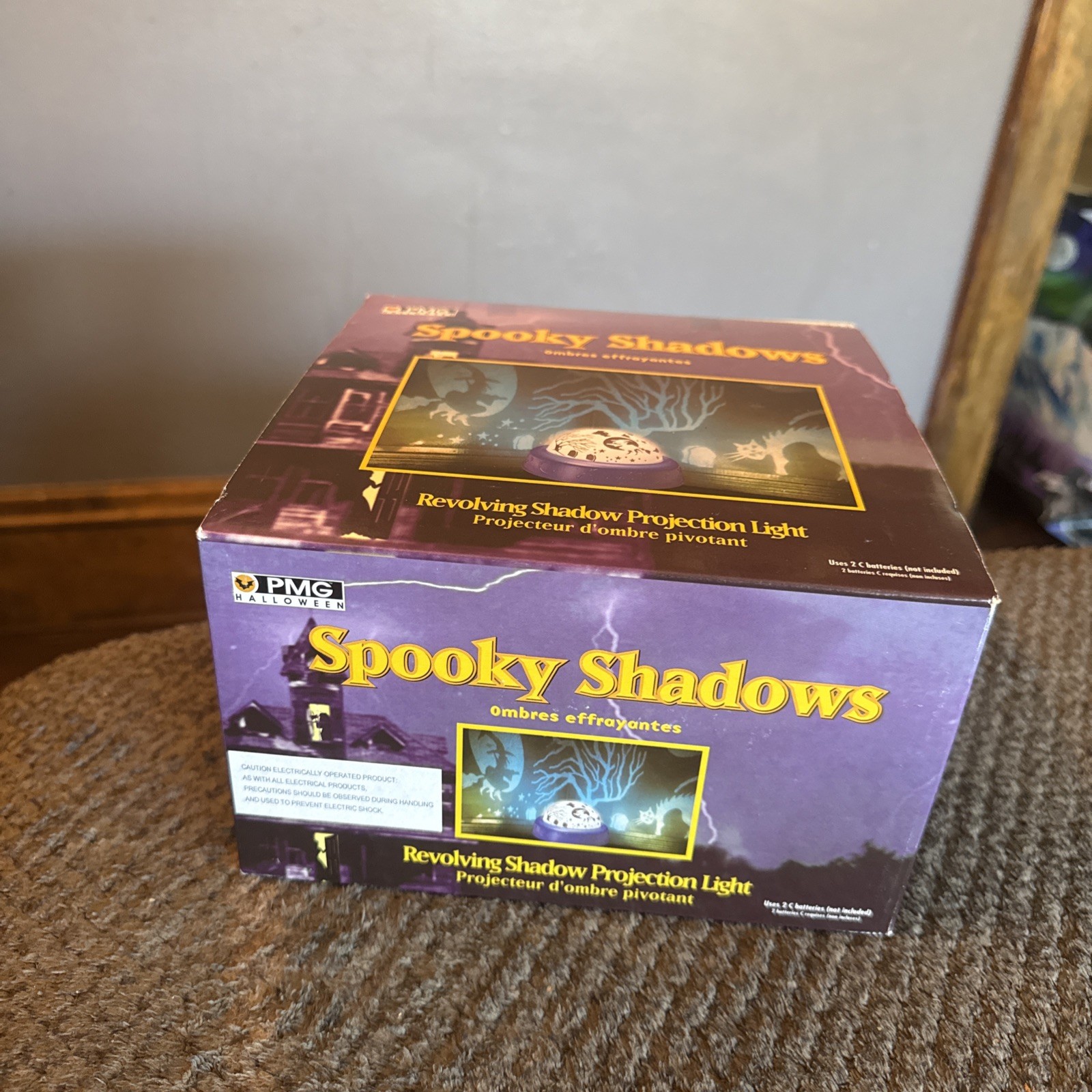 Paper Magic Group Halloween Spooky Shadows Revolving Projection Light New Sealed Paper Magic Group Halloween Spooky Shadows Revolving Projection Light New Sealed