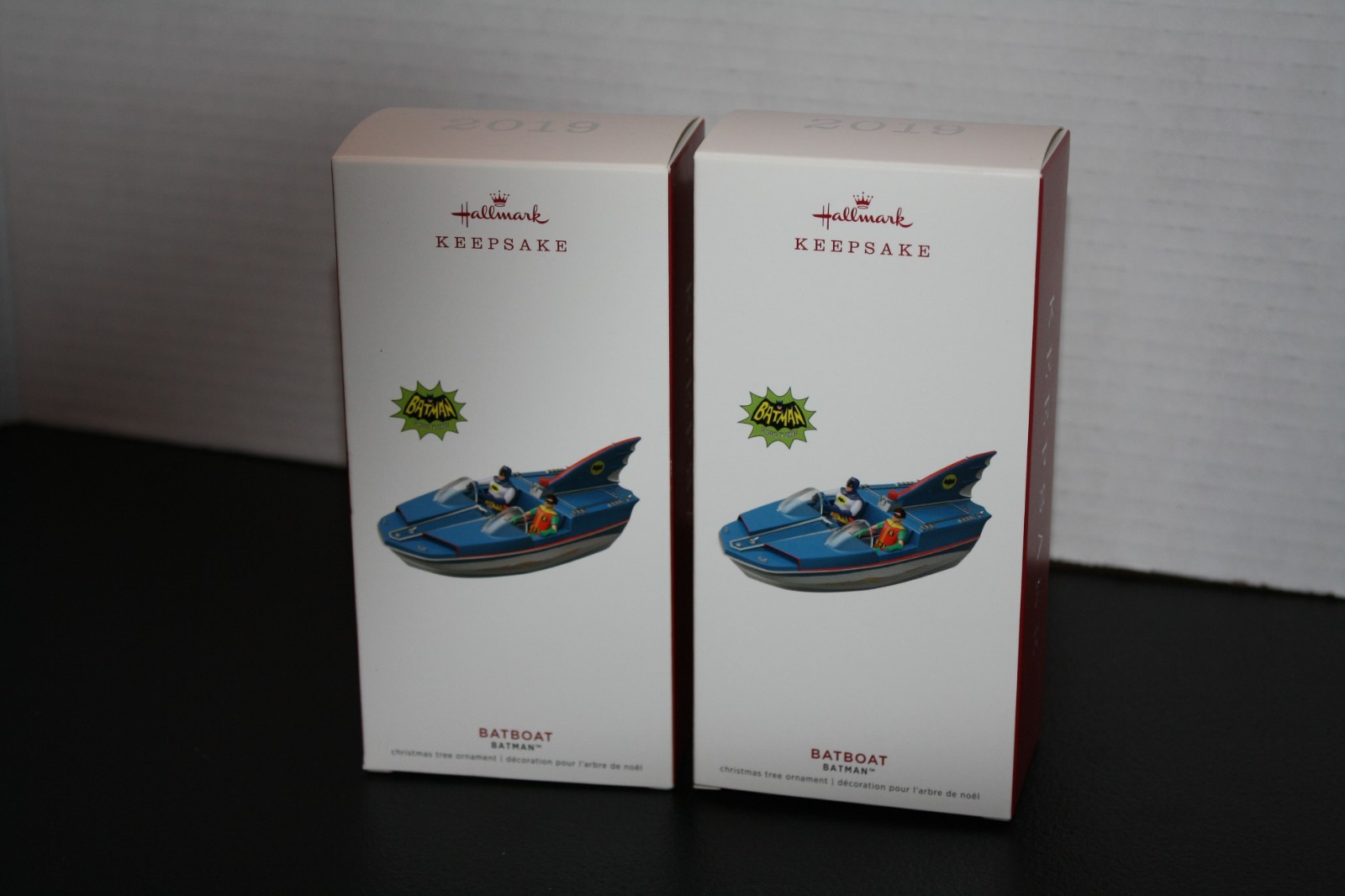 2019 Hallmark Keepsake Ornament DC 60s Batman Batboat 2019 Hallmark Keepsake Ornament DC 60s Batman Batboat