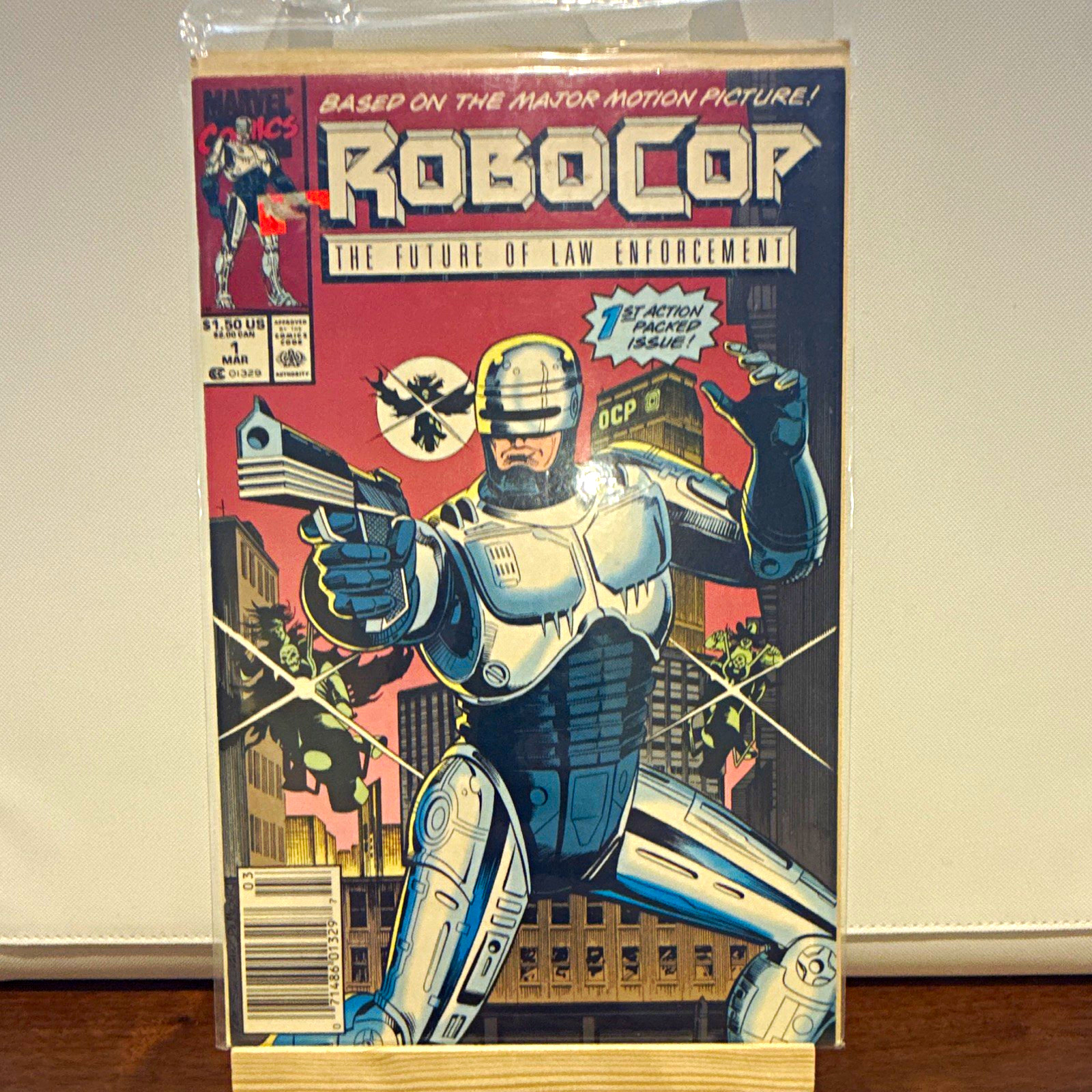 RoboCop #1 (Marvel Comics 1990) Copper Age Color Single Issue RoboCop #1 (Marvel Comics 1990) Copper Age Color Single Issue