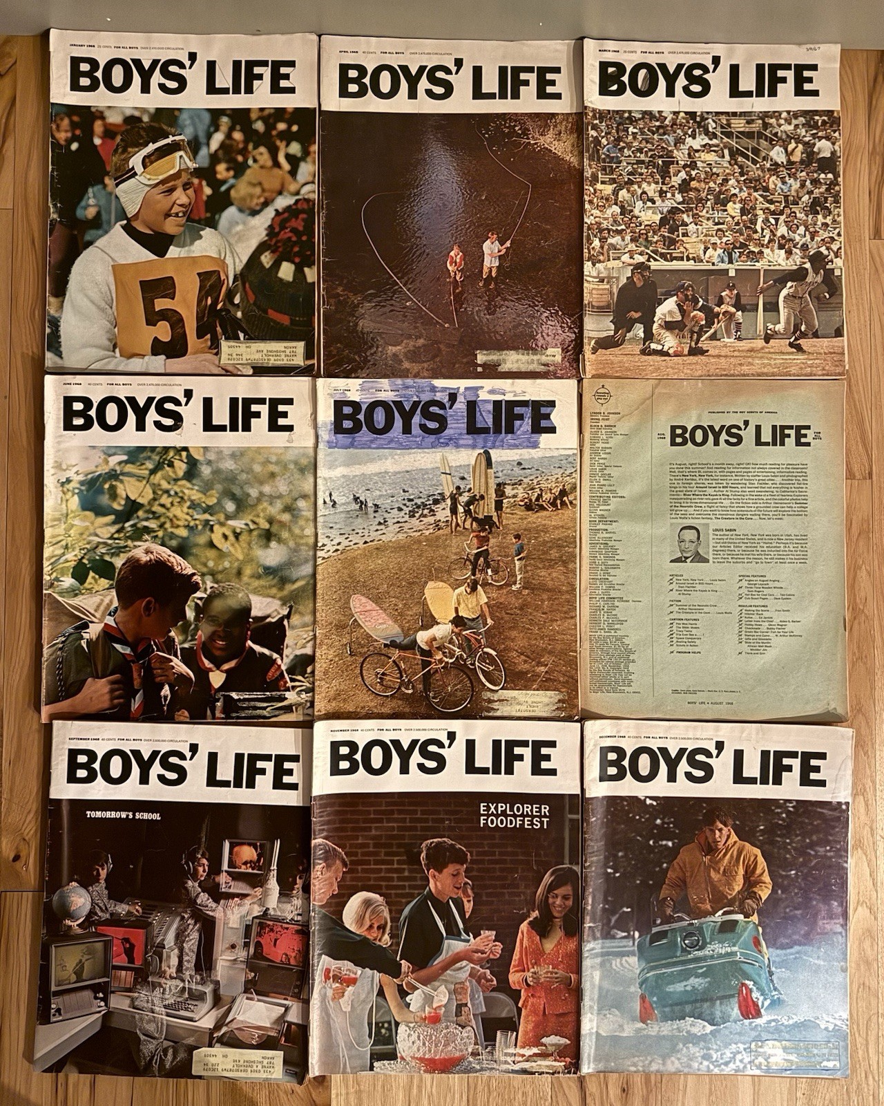 9 - Boys\' Life Magazines from 1968 9 - Boys\' Life Magazines from 1968