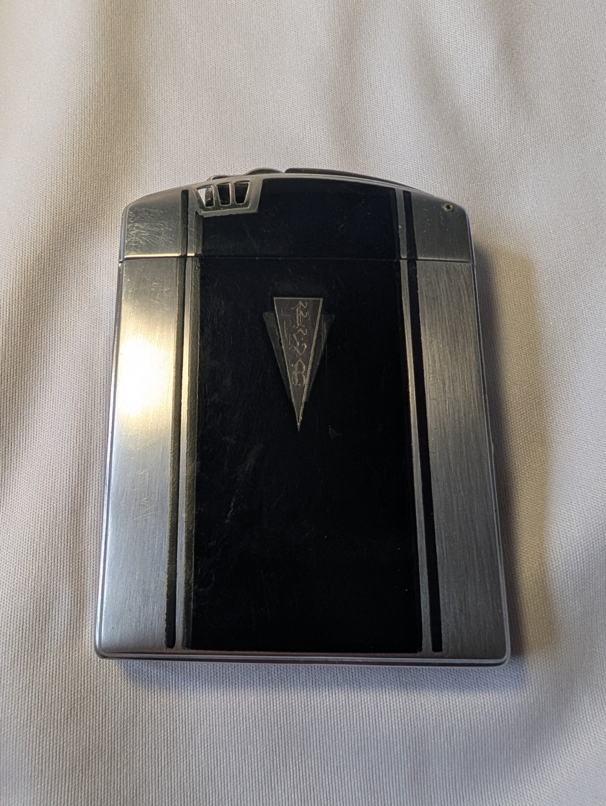 Vintage Ronson Art Deco Cigarette Case \ Vintage Ronson Art Deco Cigarette Case \