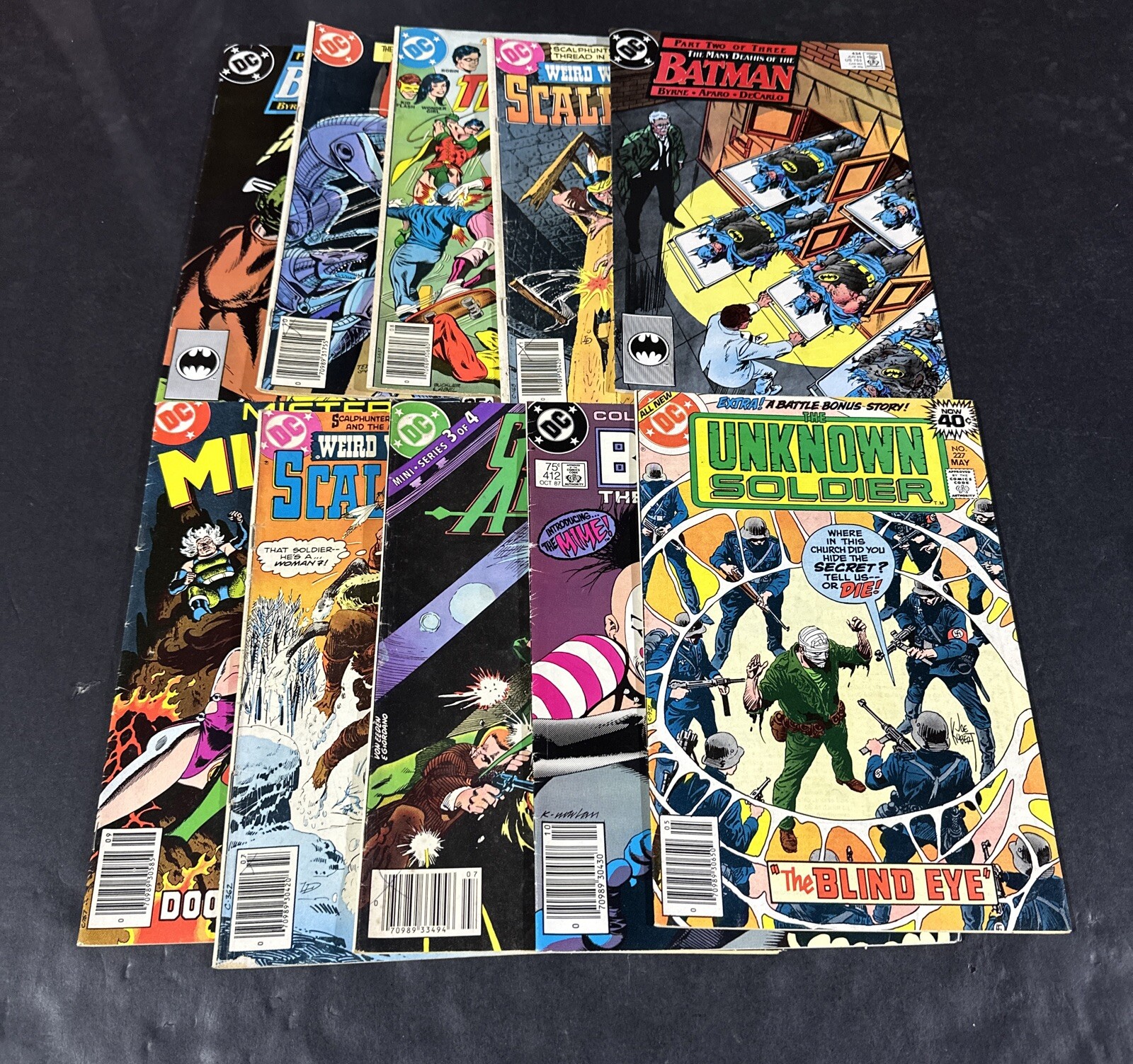 DC comic lot mixed 70’80 ‘’ 3.5-5.0 Avg  Bf2 07