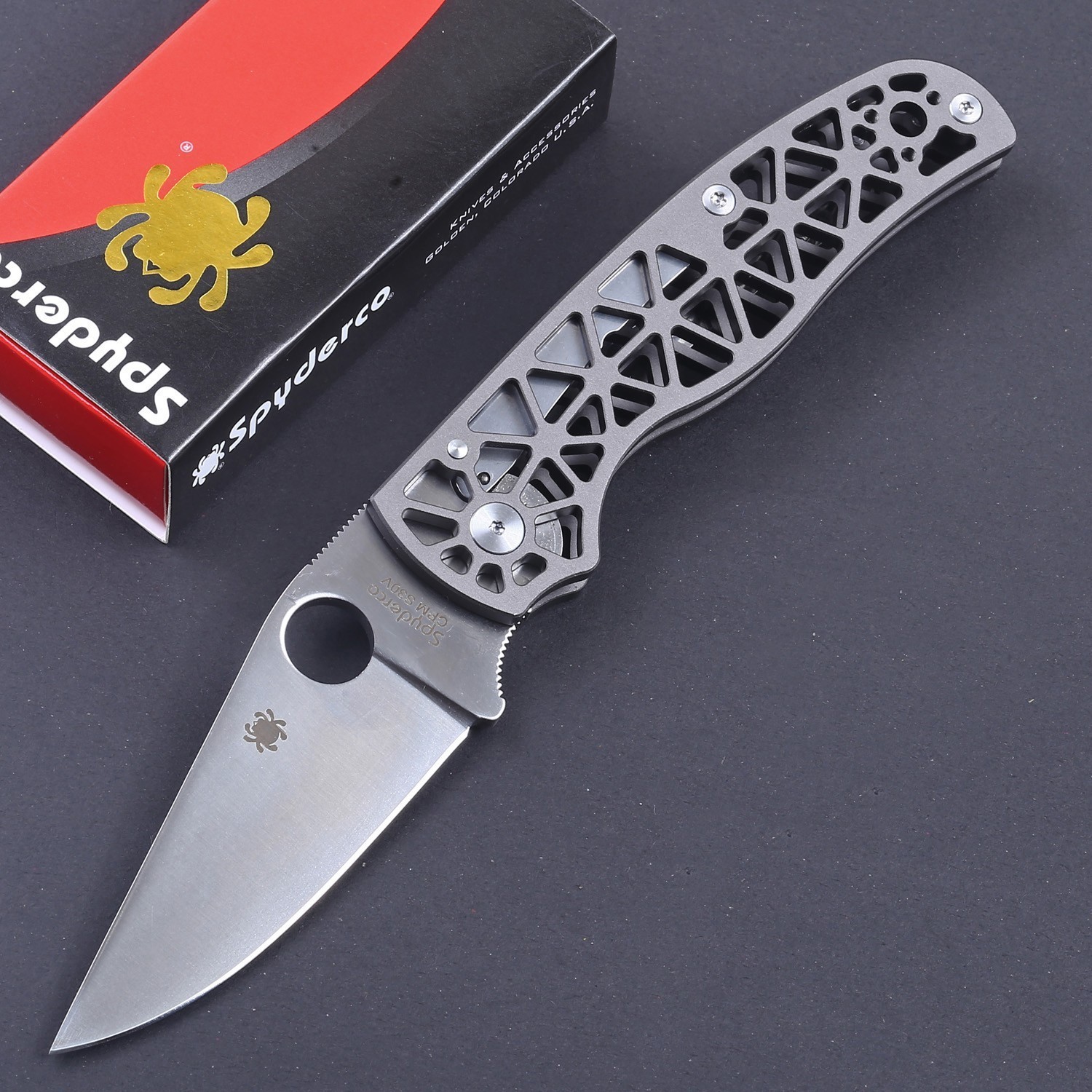 2025 New Skeleton Titanium Handle Light Weight Easy Carry Tactical Pocket Knife 2025 New Skeleton Titanium Handle Light Weight Easy Carry Tactical Pocket Knife