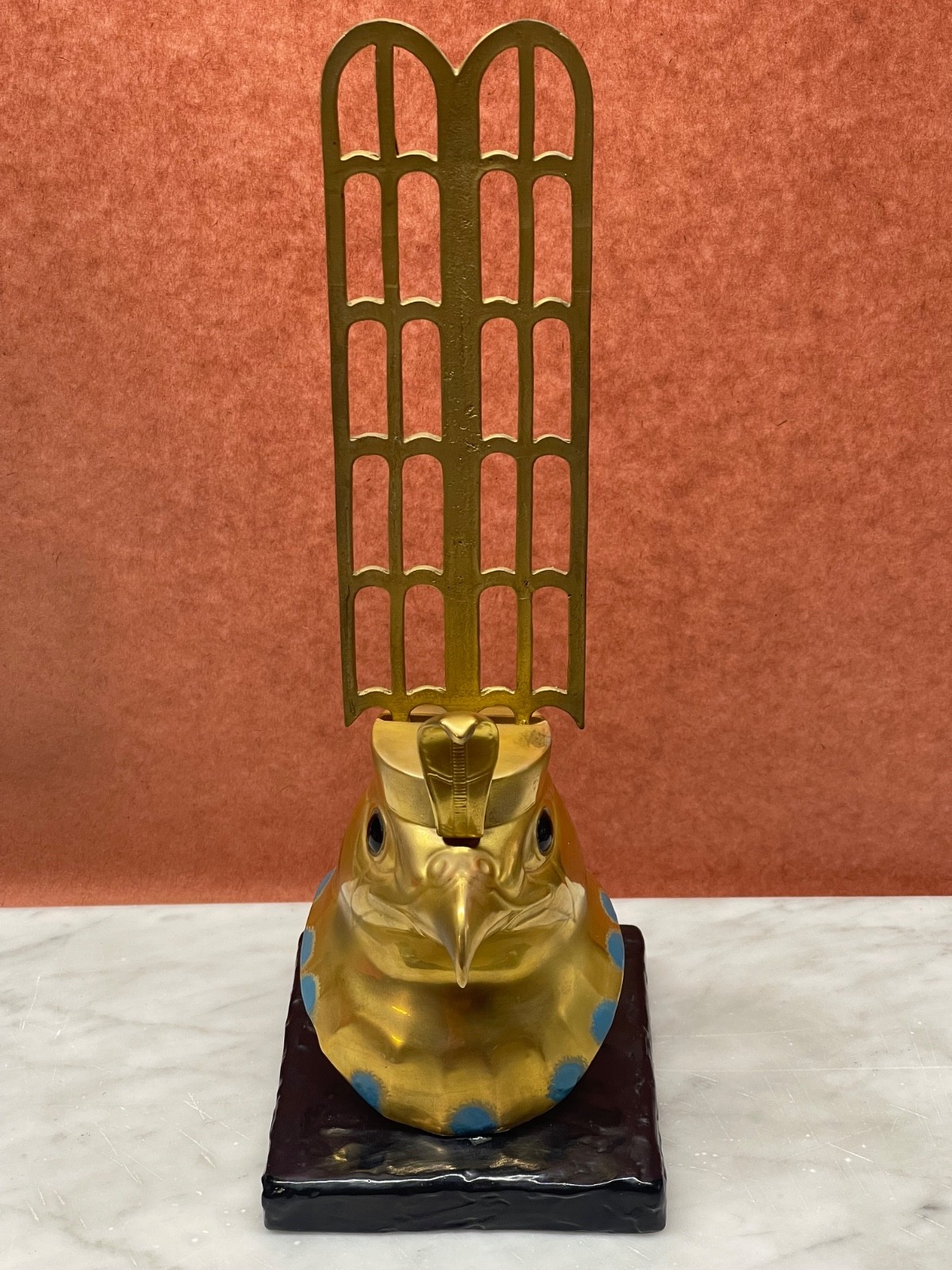 Boehm Porcelain Tutankhamun Falcon Head TC8 #528 Limited Edition Egyptian
