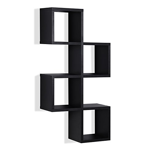Danya B. Cubby Chessboard Wall Shelf – Black Danya B. Cubby Chessboard Wall Shelf – Black