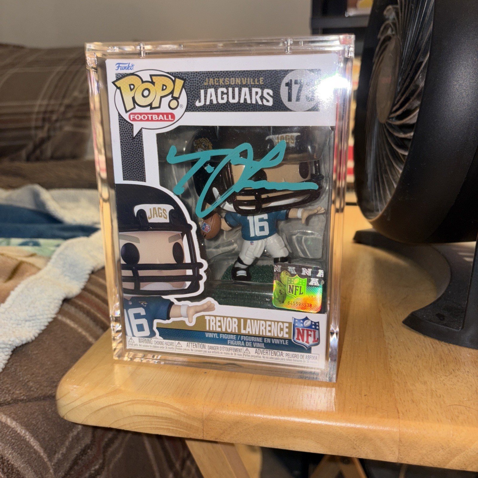 Funko Pop Vinyl: Autographed Trevor Lawrence #173 Funko Pop Vinyl: Autographed Trevor Lawrence #173