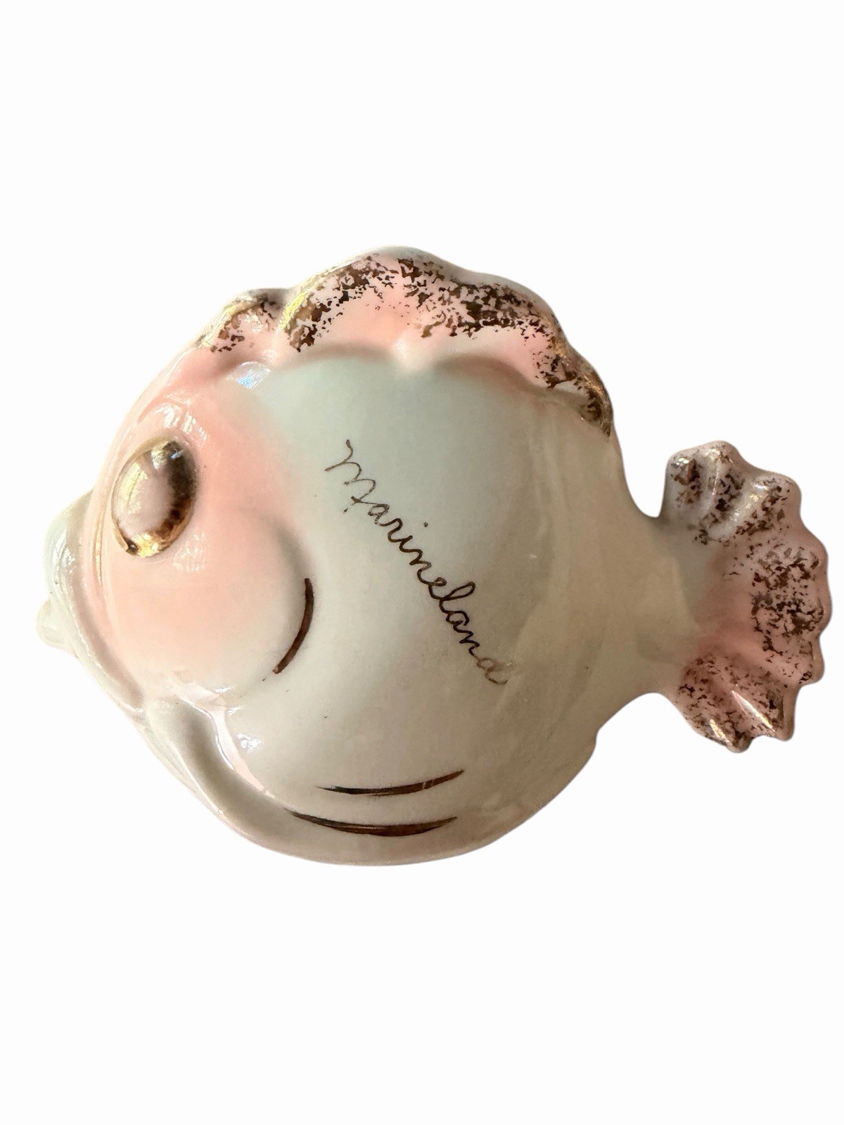 Vintage 1950βs Ceramic MARINELAND Wall Pocket Souvenir Made In Japan π Vintage 1950βs Ceramic MARINELAND Wall Pocket Souvenir Made In Japan π