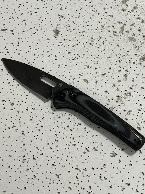 Gerber Sumo 7CR17MOV SS Blade Layered G10 Handle Axis Pivot Lock Folding Pocket