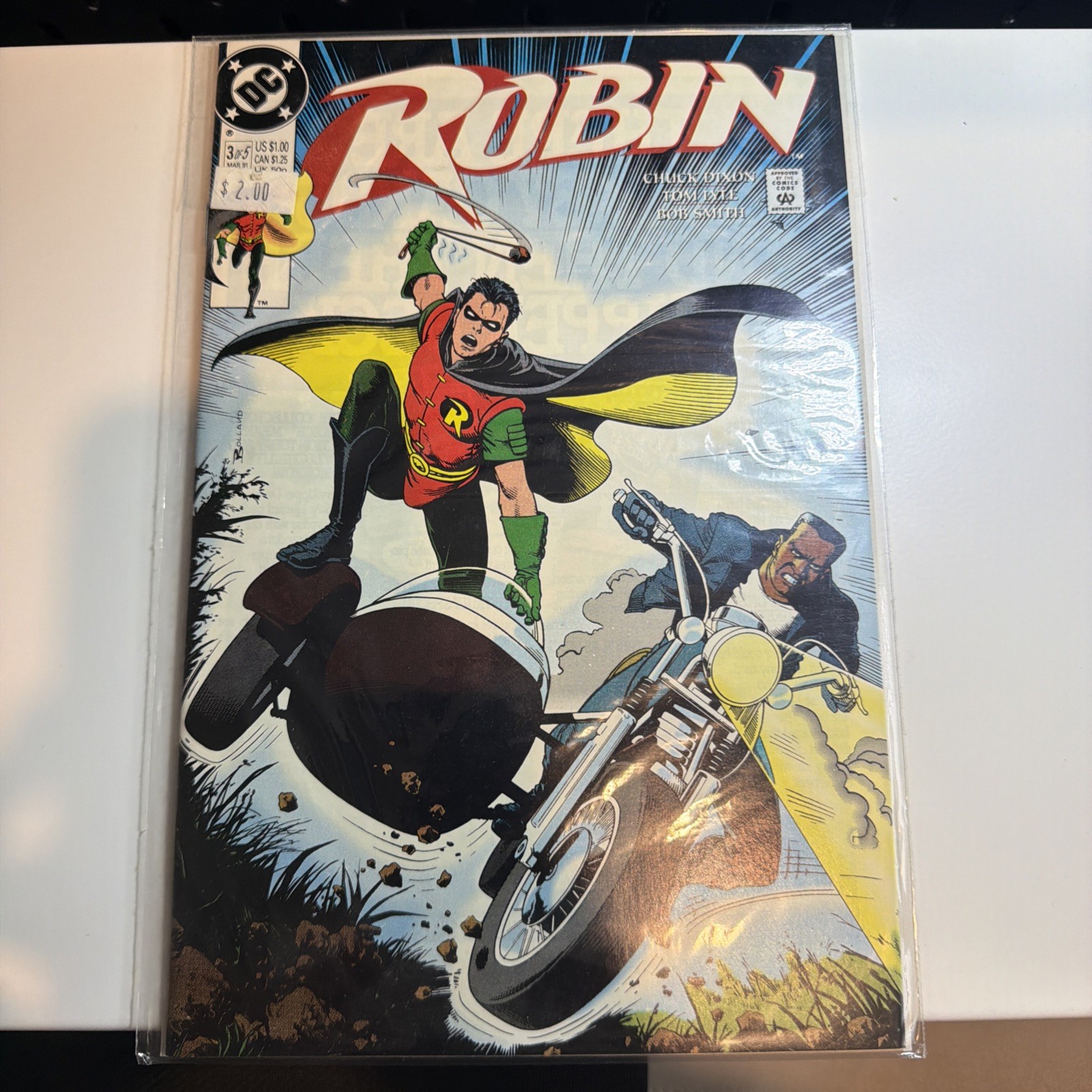 Robin #3 (DC Comics March 1991) Robin #3 (DC Comics March 1991)