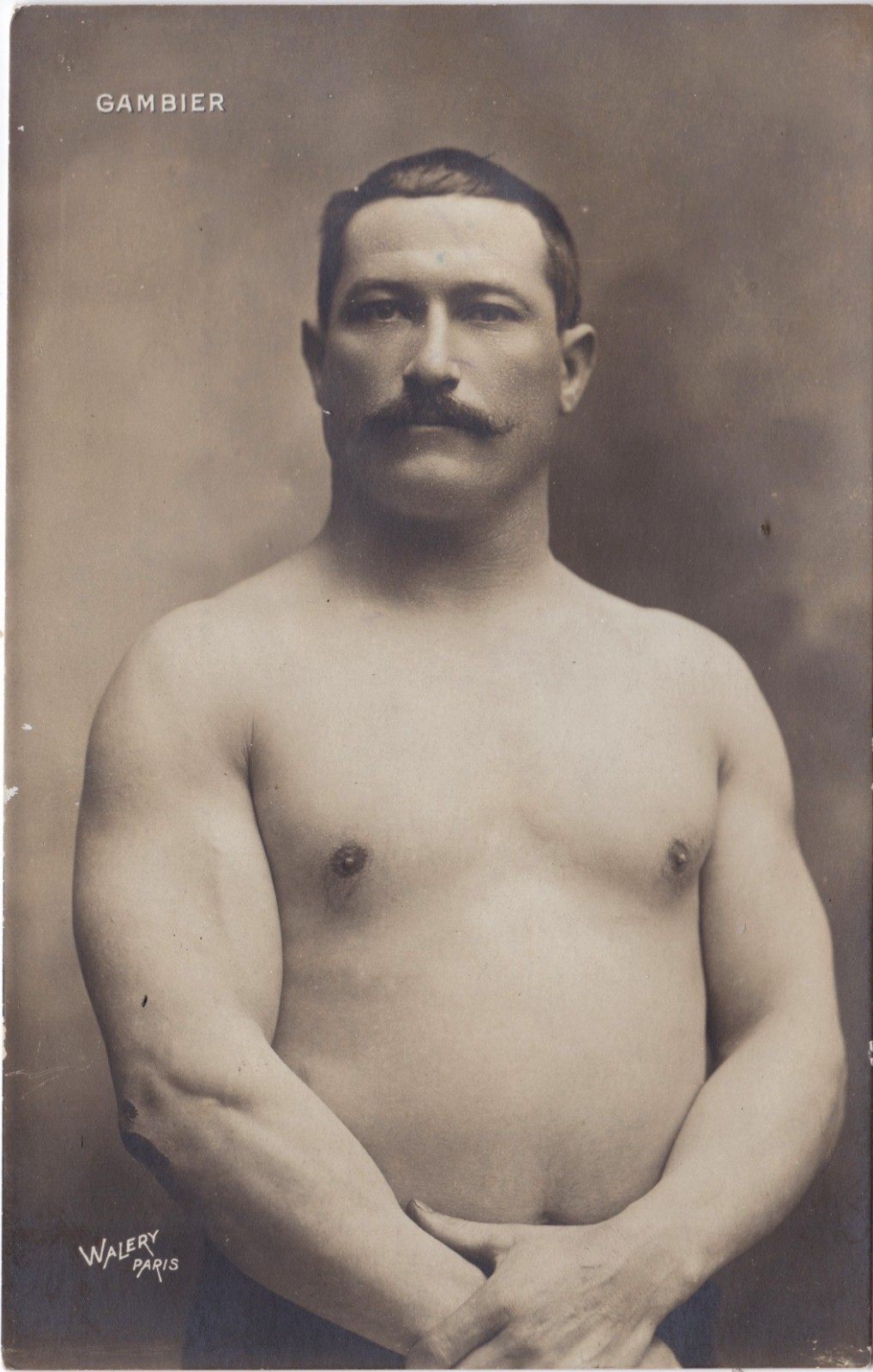 Vintage RPPC - Maurice Gambier - Photo Waléry Paris - Gay interest Vintage RPPC - Maurice Gambier - Photo Waléry Paris - Gay interest