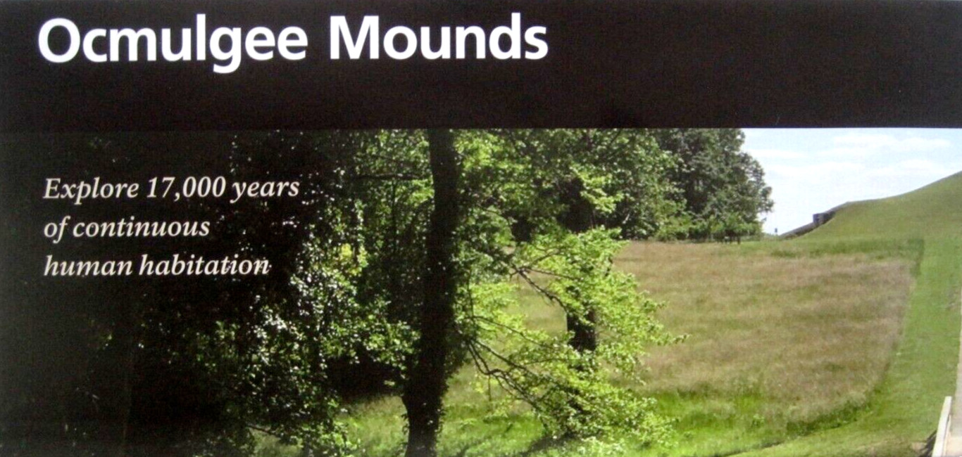 Ocmulgee Mounds National Historical Park National Park Service Unigrid Brochure Ocmulgee Mounds National Historical Park National Park Service Unigrid Brochure