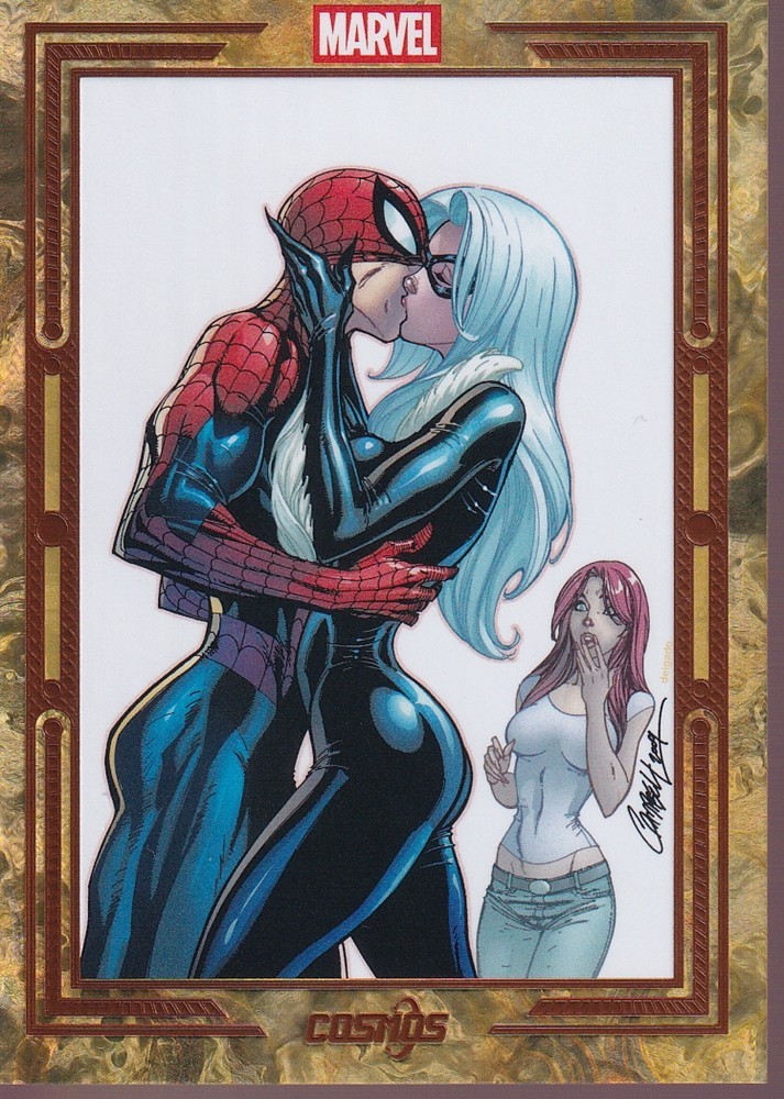 2025 Kakawow Cosmos Marvel Art #CM-AI-39 Spider-Man & Black Cat (191/255)