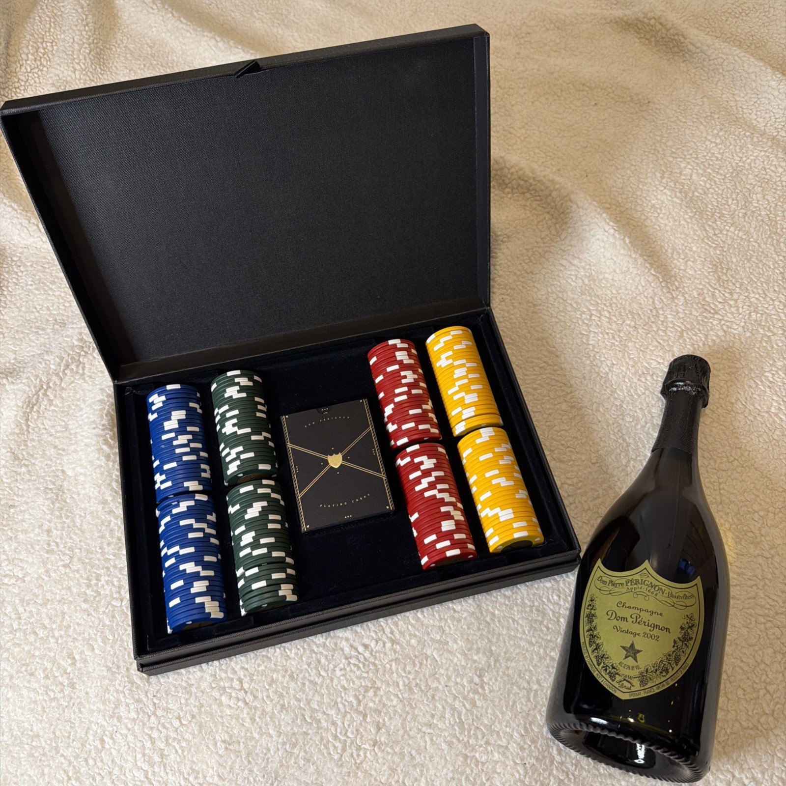 Vintage Dom Pérignon Benoit Berger Designer Poker Set Exclusive Luxury NEW