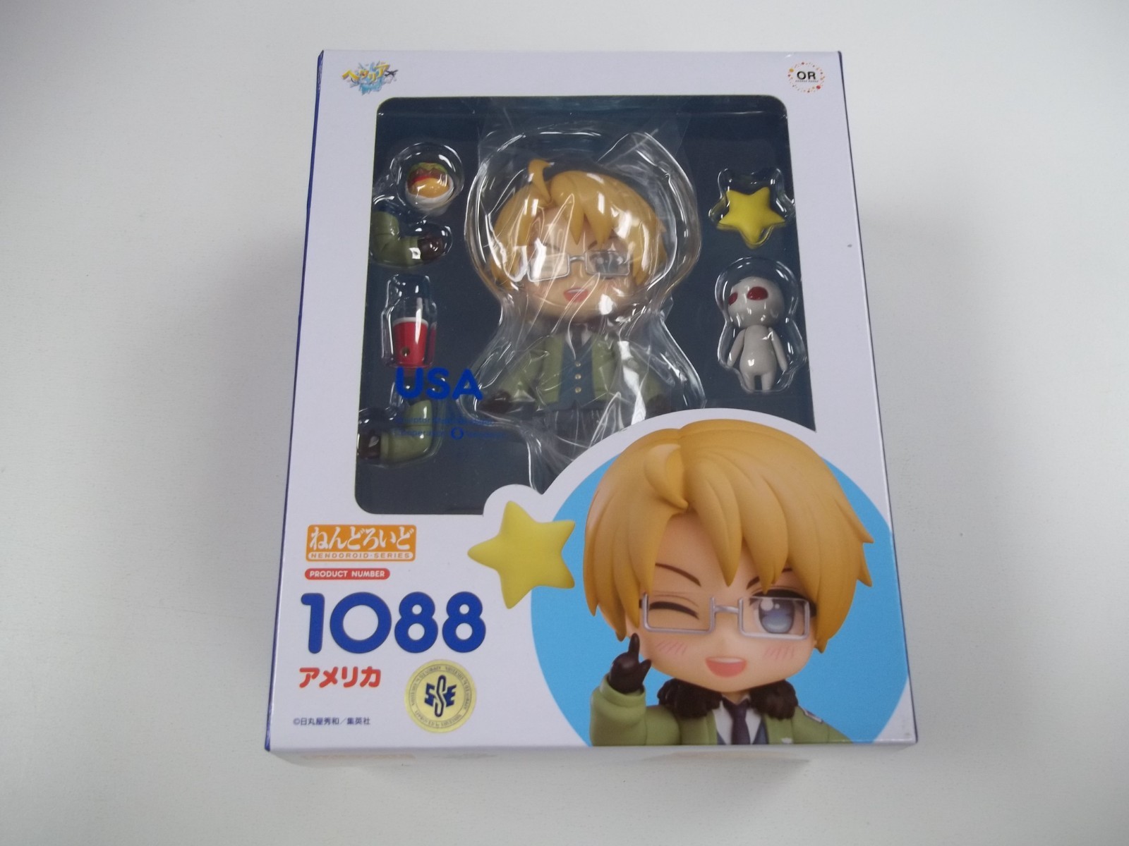 Nendoroid Hetalia America USA Figure Orange Rouge Nendoroid Hetalia America USA Figure Orange Rouge