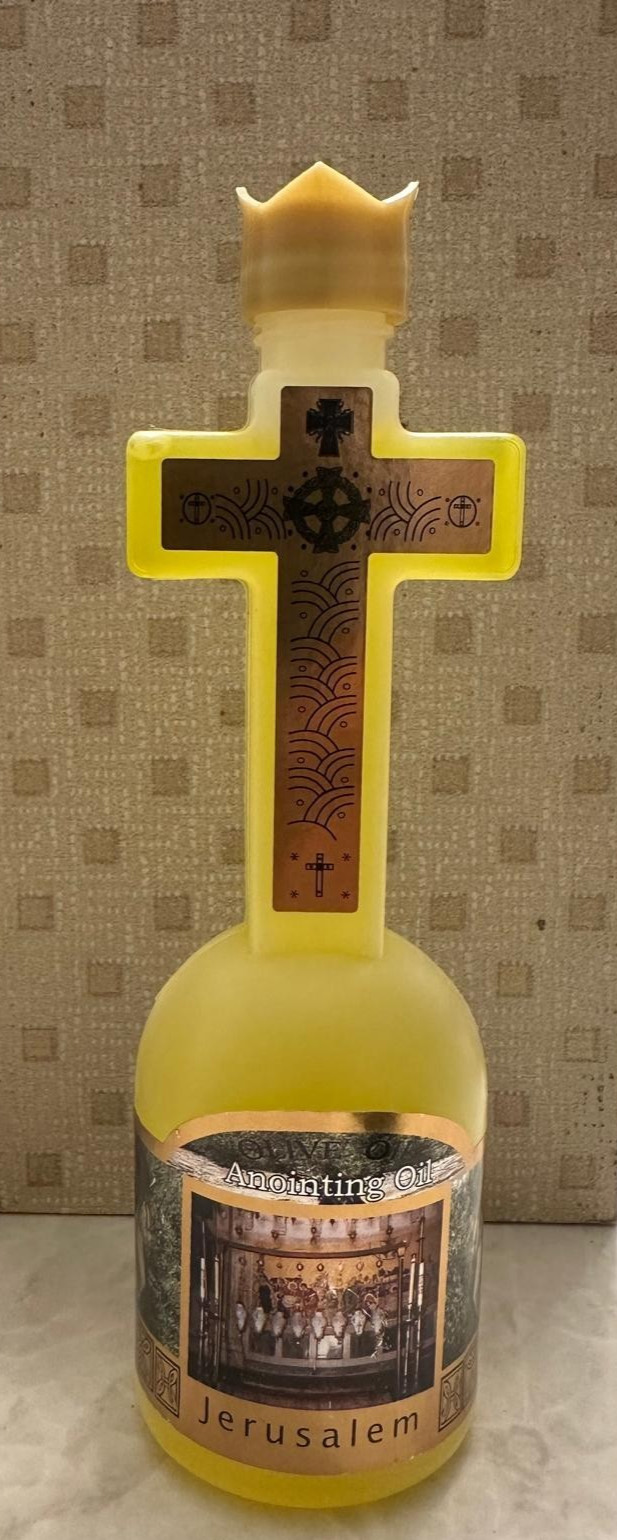 Holy Anointing Oil Certified Blessed Sepulchre Church Jerusalem Holyland 150ml