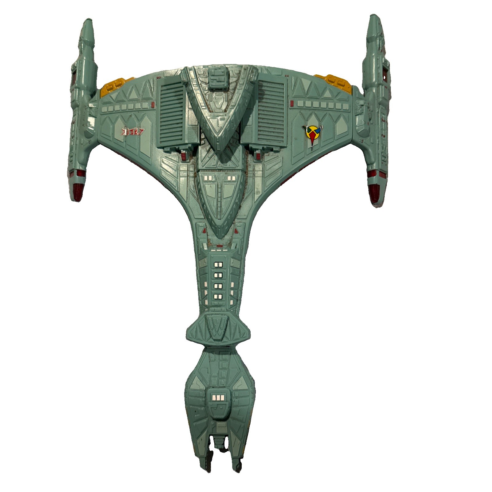 Playmates Toys 1993 Star Trek TNG Klingon Vor'Cha Attack Cruiser Playmates Toys 1993 Star Trek TNG Klingon Vor'Cha Attack Cruiser