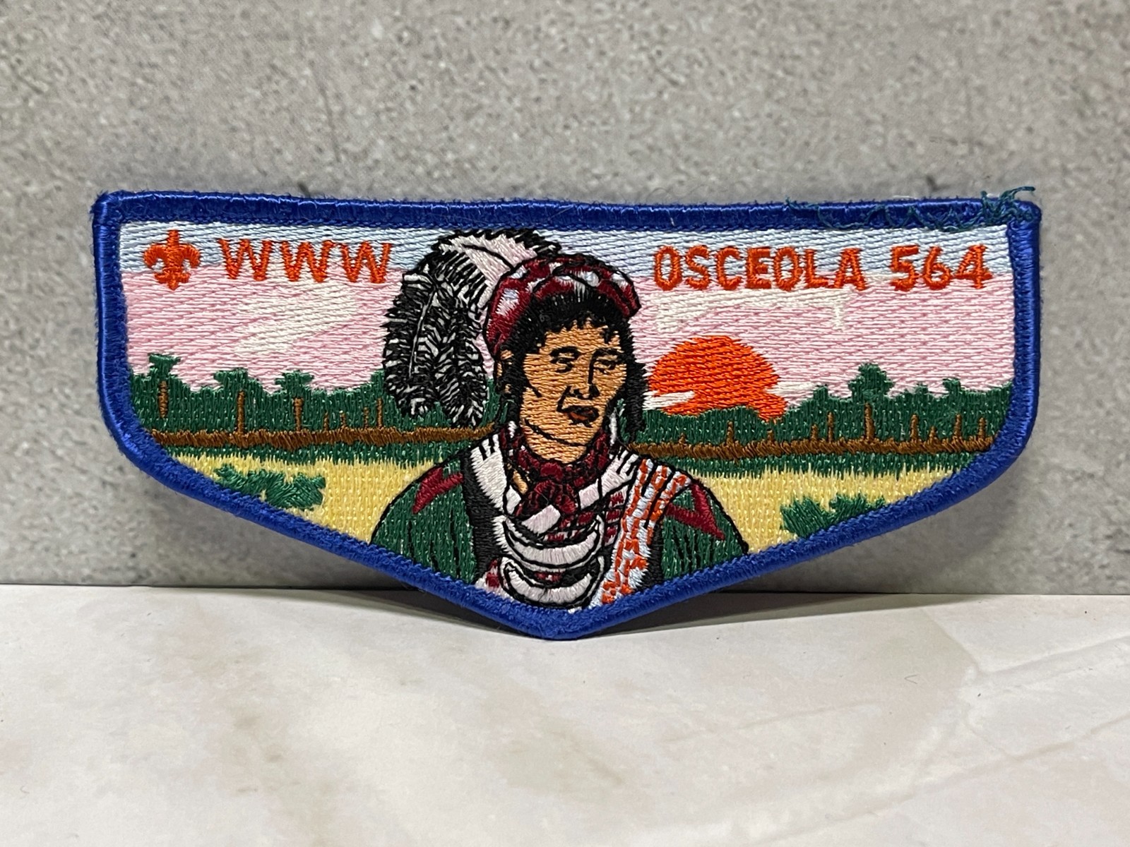 BSA Order of the Arrow OA Lodge Flap Patch - Osceola Lodge #564 (s9) BSA Order of the Arrow OA Lodge Flap Patch - Osceola Lodge #564 (s9)