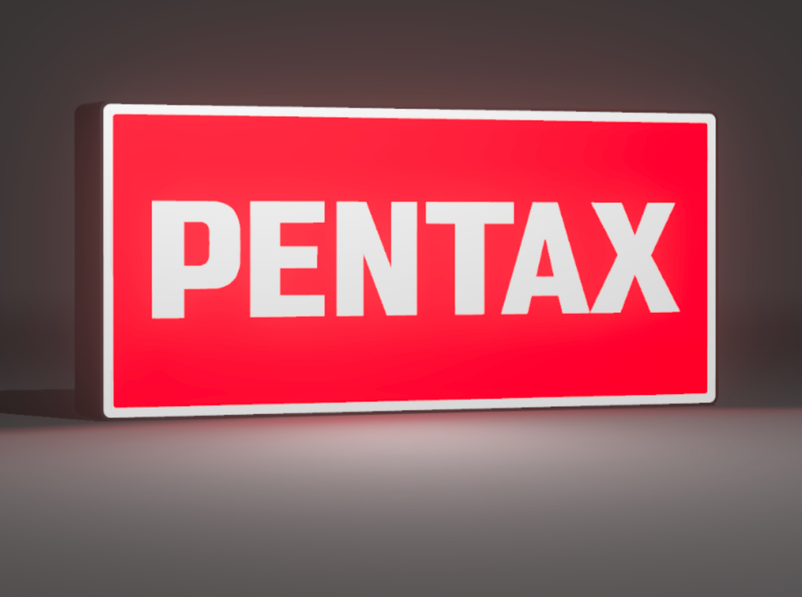 PENTAX CAMERA LED LIGHT BOX SIGN LARGE 13.2 PENTAX CAMERA LED LIGHT BOX SIGN LARGE 13.2