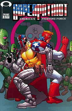 SuperPatriot: America's Fighting Force #2 VF/NM; Image | Robert Kirkman - w/Bag+ SuperPatriot: America's Fighting Force #2 VF/NM; Image | Robert Kirkman - w/Bag+