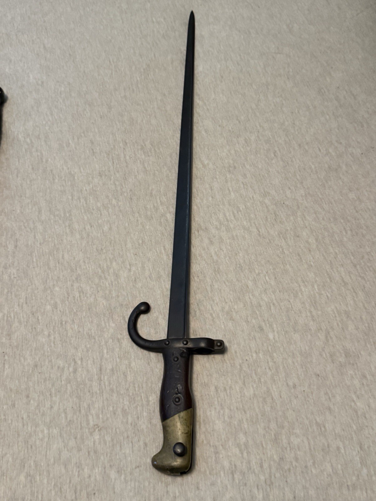 1878  French Gras Bayonet Sword. Original W/O Sheath.