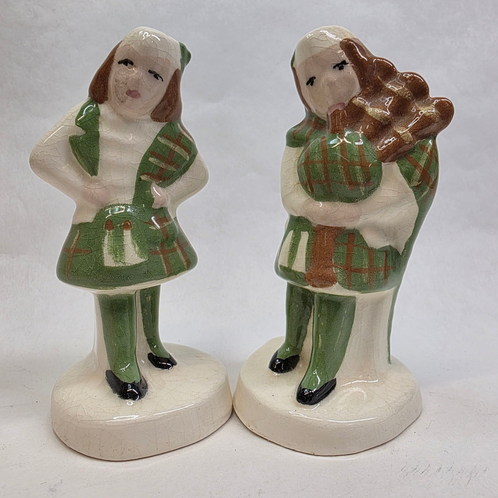 Scottish Salt Pepper Shakers 4.25\