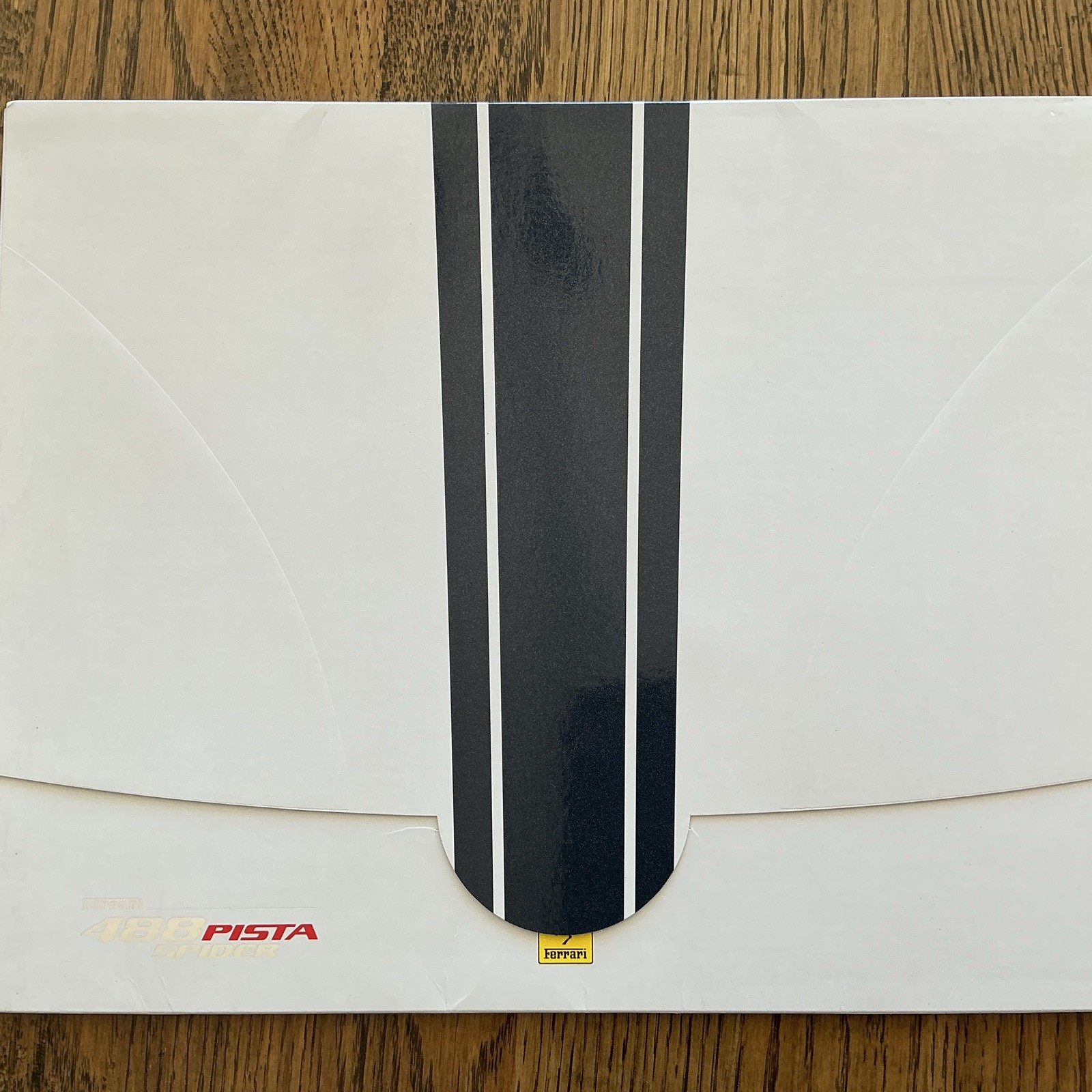 2018 FERRARI 488 PISTA SPIDER APERTA LARGE OFFICIAL LAUNCH BROCHURE 2018 FERRARI 488 PISTA SPIDER APERTA LARGE OFFICIAL LAUNCH BROCHURE
