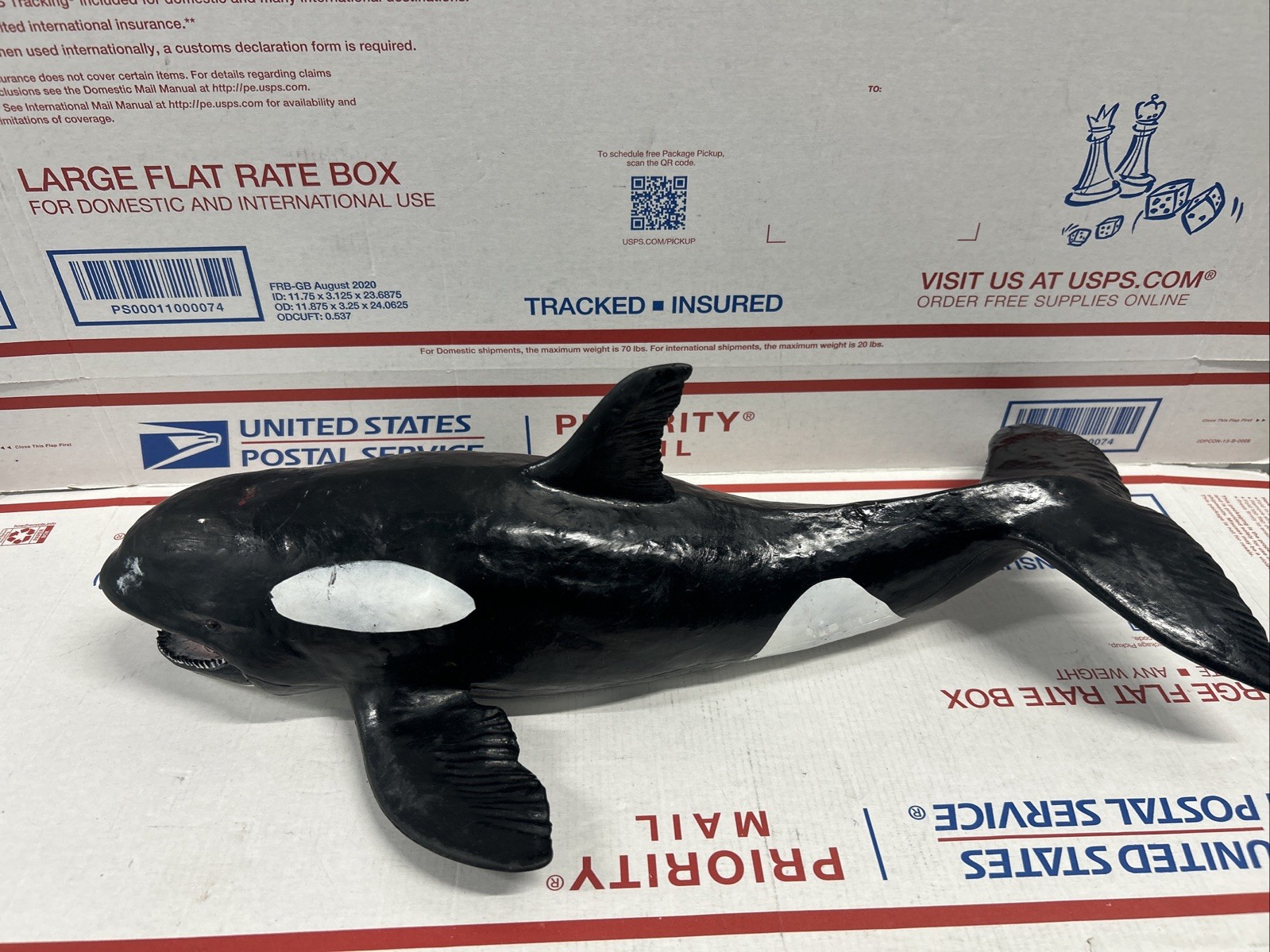 VTG Y2K RARE XL RUBBER ORCA KILLER WHALE 20” TOY FISH OCEAN SEA SHAMU SEAWORLD VTG Y2K RARE XL RUBBER ORCA KILLER WHALE 20” TOY FISH OCEAN SEA SHAMU SEAWORLD