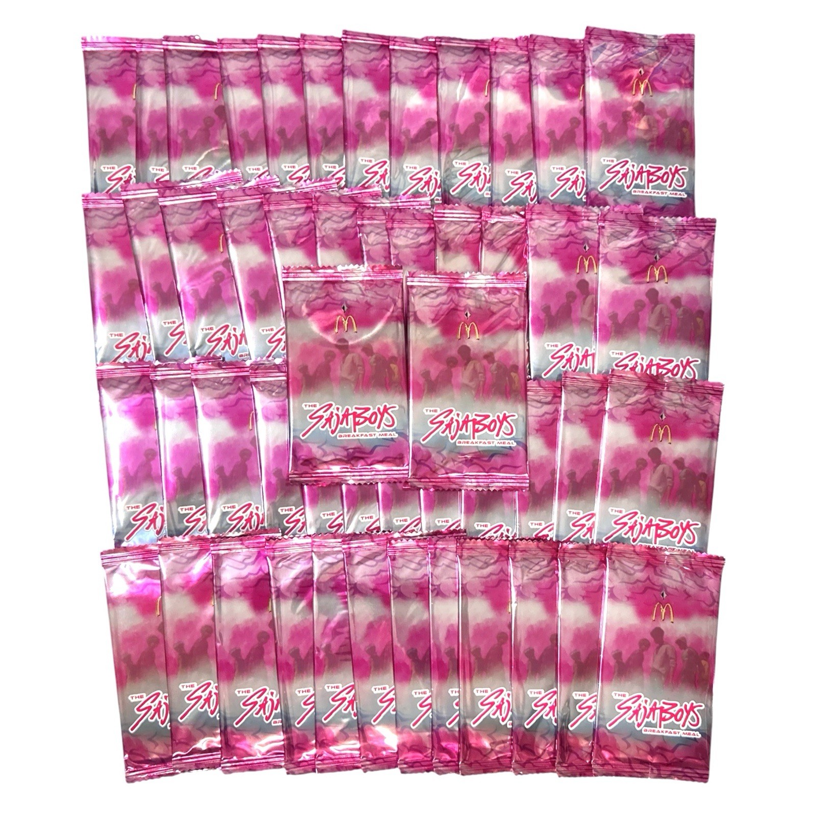50x McDonald's K-Pop Demon Hunters Saja Boys Breakfast Pack Lot SEALED