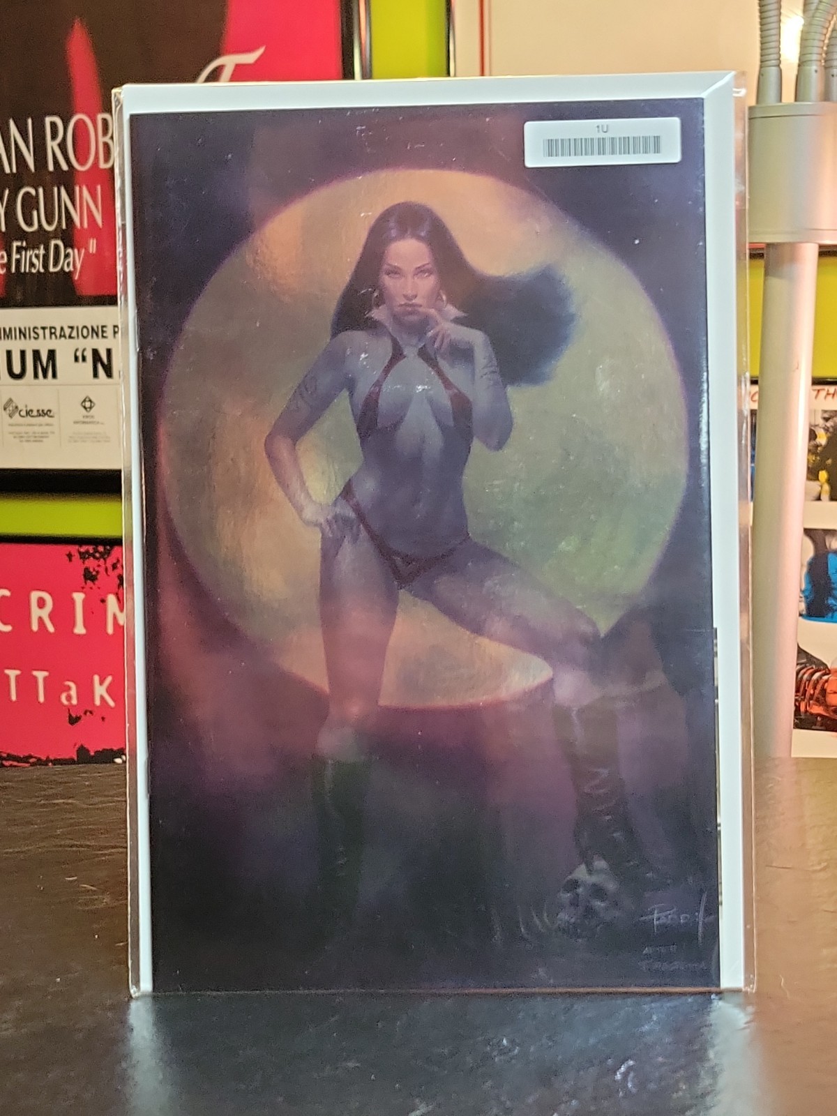 Vampirella #666 Lucio Parrillo 1:60 Virgin Foil Variant Dynamite Comics NM