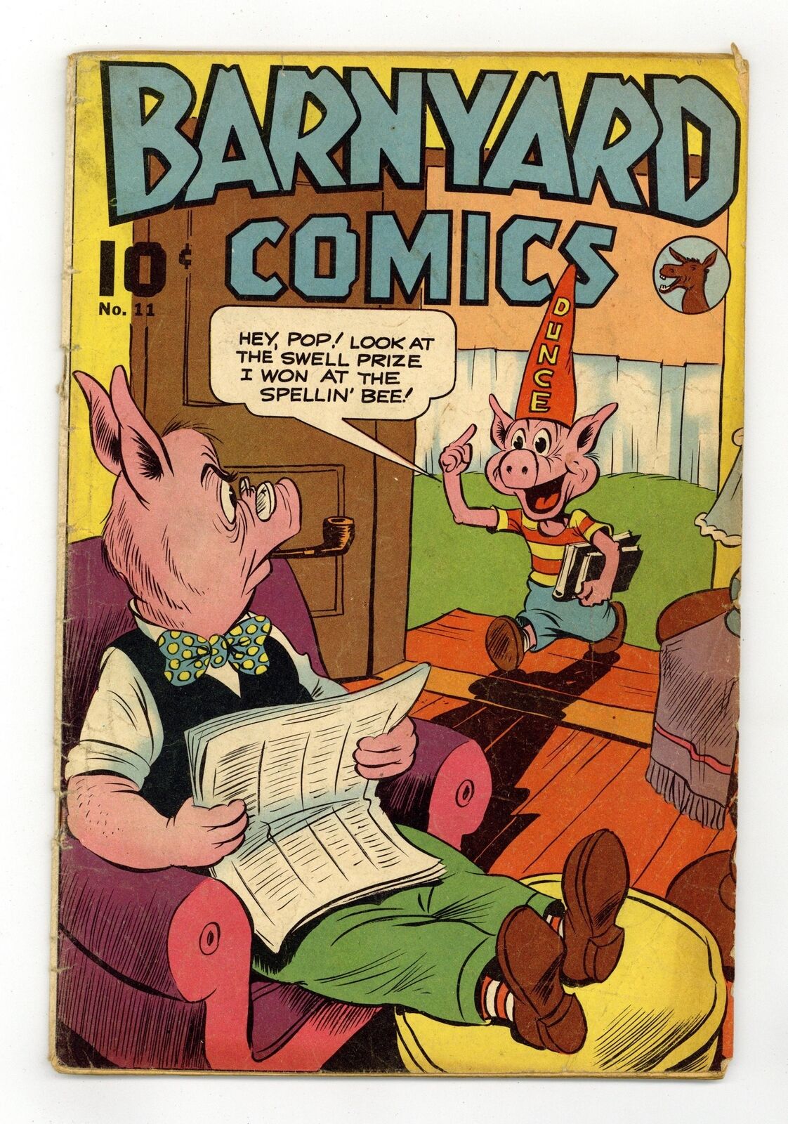 Barnyard Comics #11 GD 2.0 1947 Low Grade
