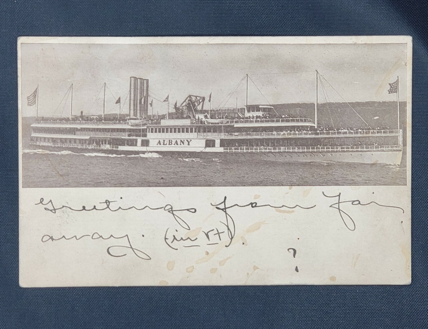 1919 Vintage Post Card: \