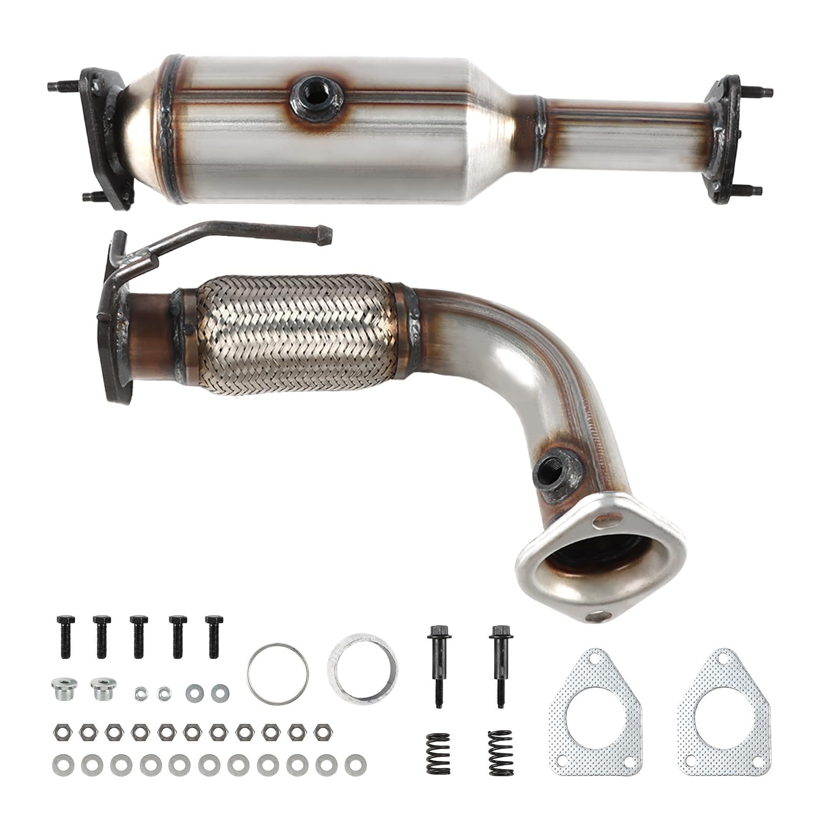 Front Flex Pipe & Catalytic Converter Replacement for Honda Accord 2003 2004 ...