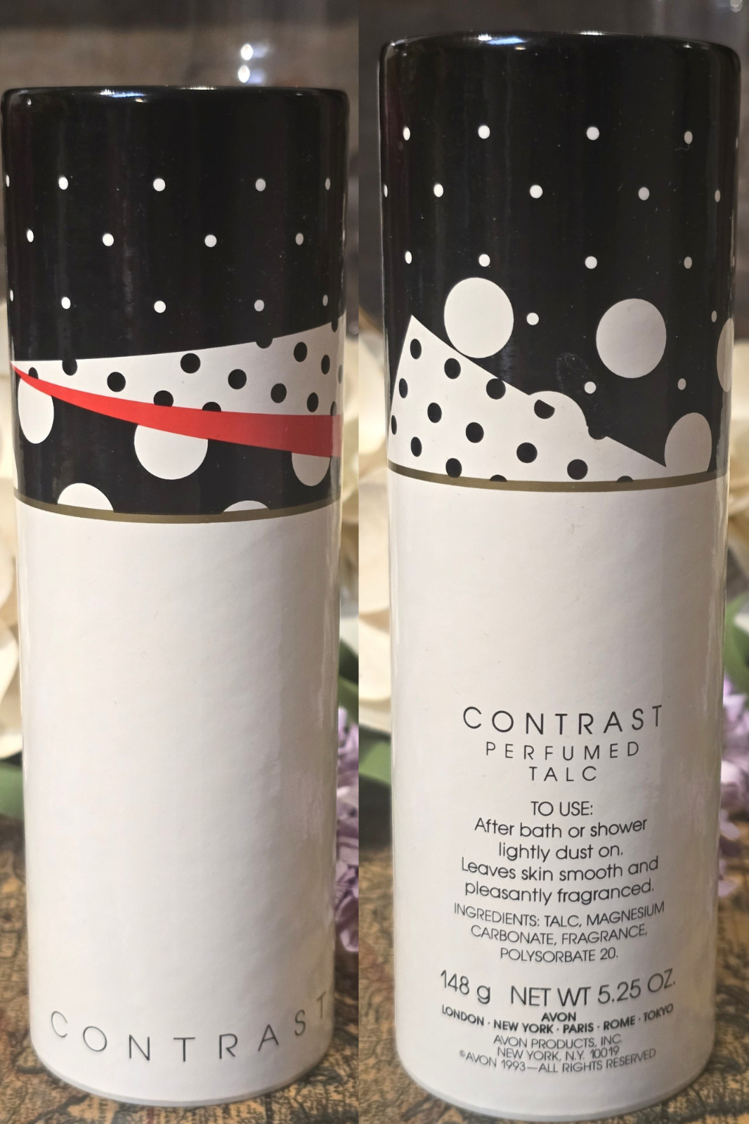 VTG Retired Avon Talc • You Choose • Contrast, Lahana, Rare Gold, Diamonds