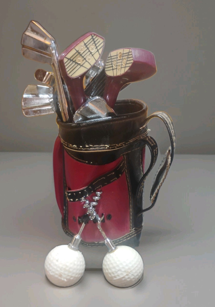 MINT Vintage 1970s Golf Bag Bar Tool Set - Never Used MINT Vintage 1970s Golf Bag Bar Tool Set - Never Used