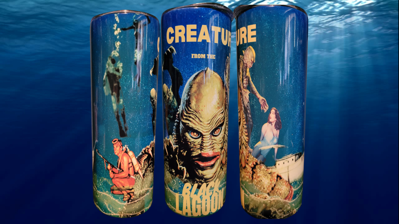 Classic Horror Stainless 20/30oz Tumblers Original Art FREE PERSONALIZATION Classic Horror Stainless 20/30oz Tumblers Original Art FREE PERSONALIZATION