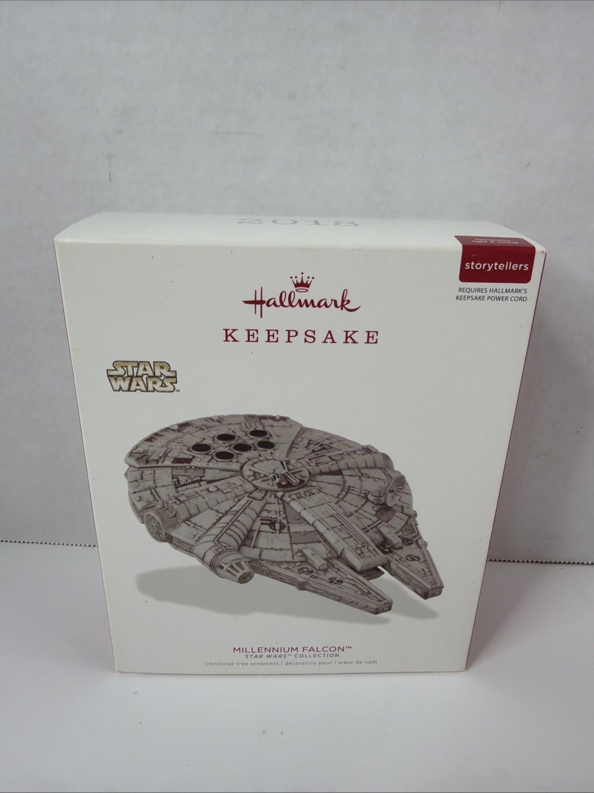 Hallmark Keepsake 2018 Ornament Millennium Falcon Star Wars Storytellers Hallmark Keepsake 2018 Ornament Millennium Falcon Star Wars Storytellers
