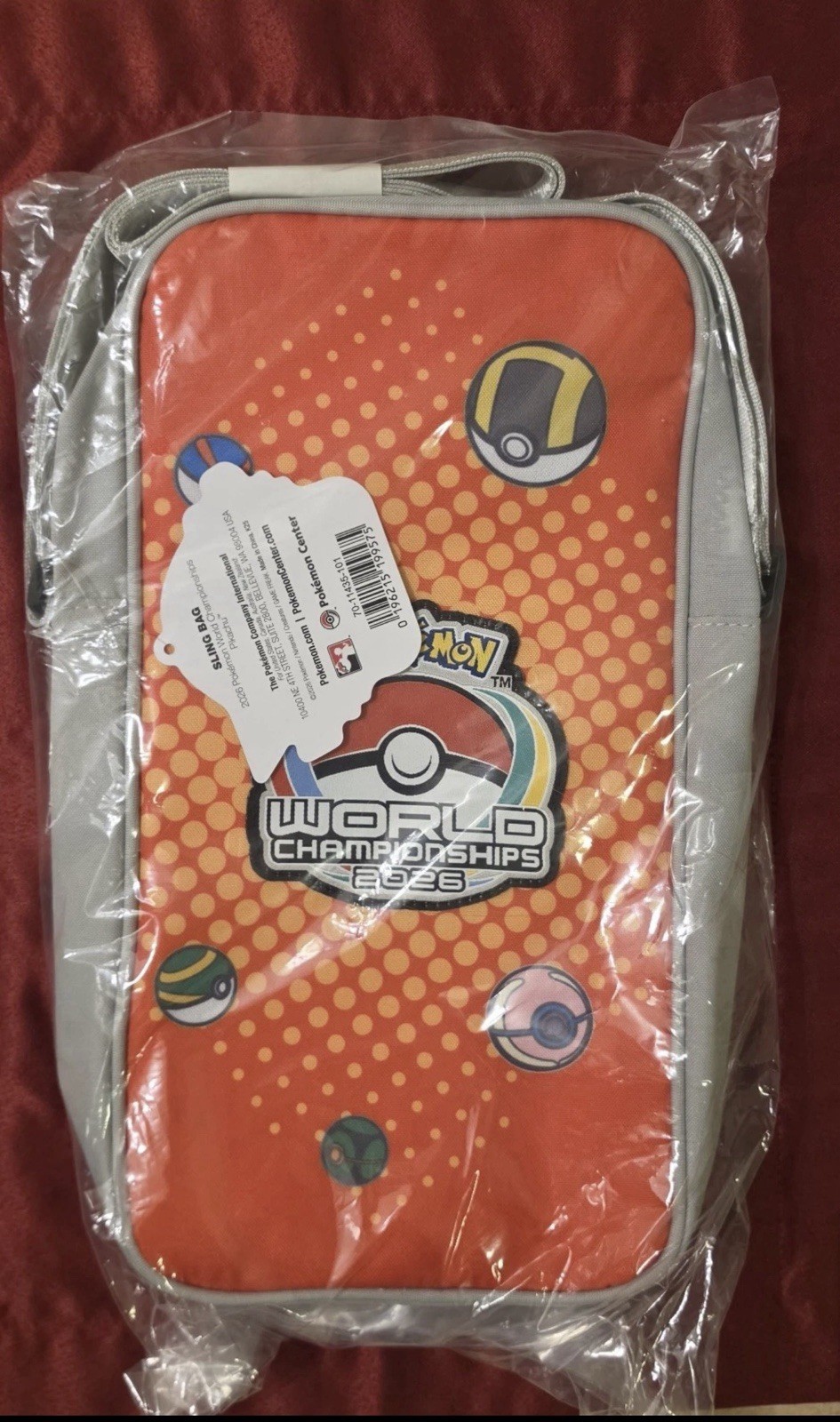 Pokemon Worlds 2026 San Francisco Sling Bag Pokémon Center Exclusive Pokemon Worlds 2026 San Francisco Sling Bag Pokémon Center Exclusive