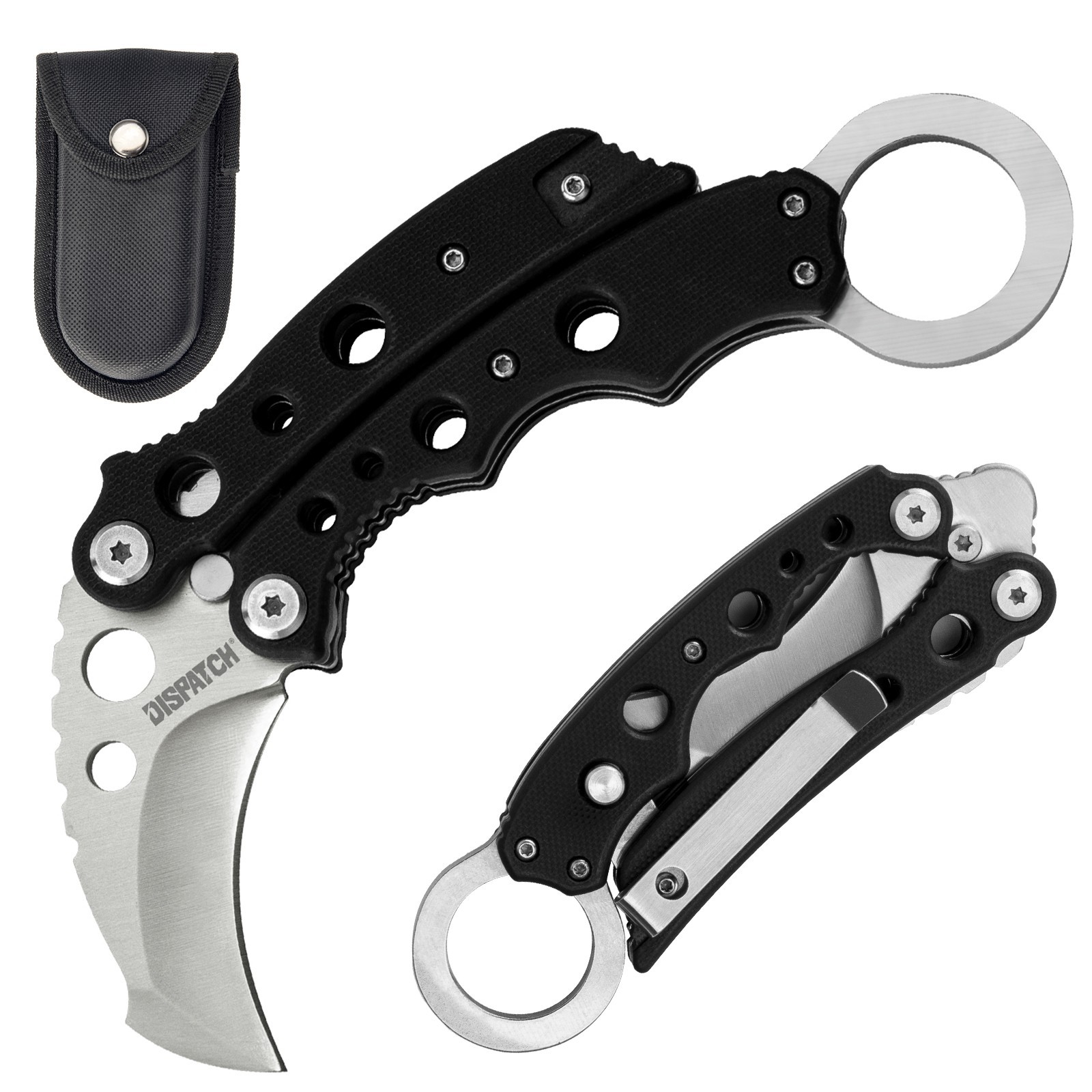 4CR Blade Pocket Knife EDC Folding Pocket Knife with Clip Karambit Folding Knife 4CR Blade Pocket Knife EDC Folding Pocket Knife with Clip Karambit Folding Knife