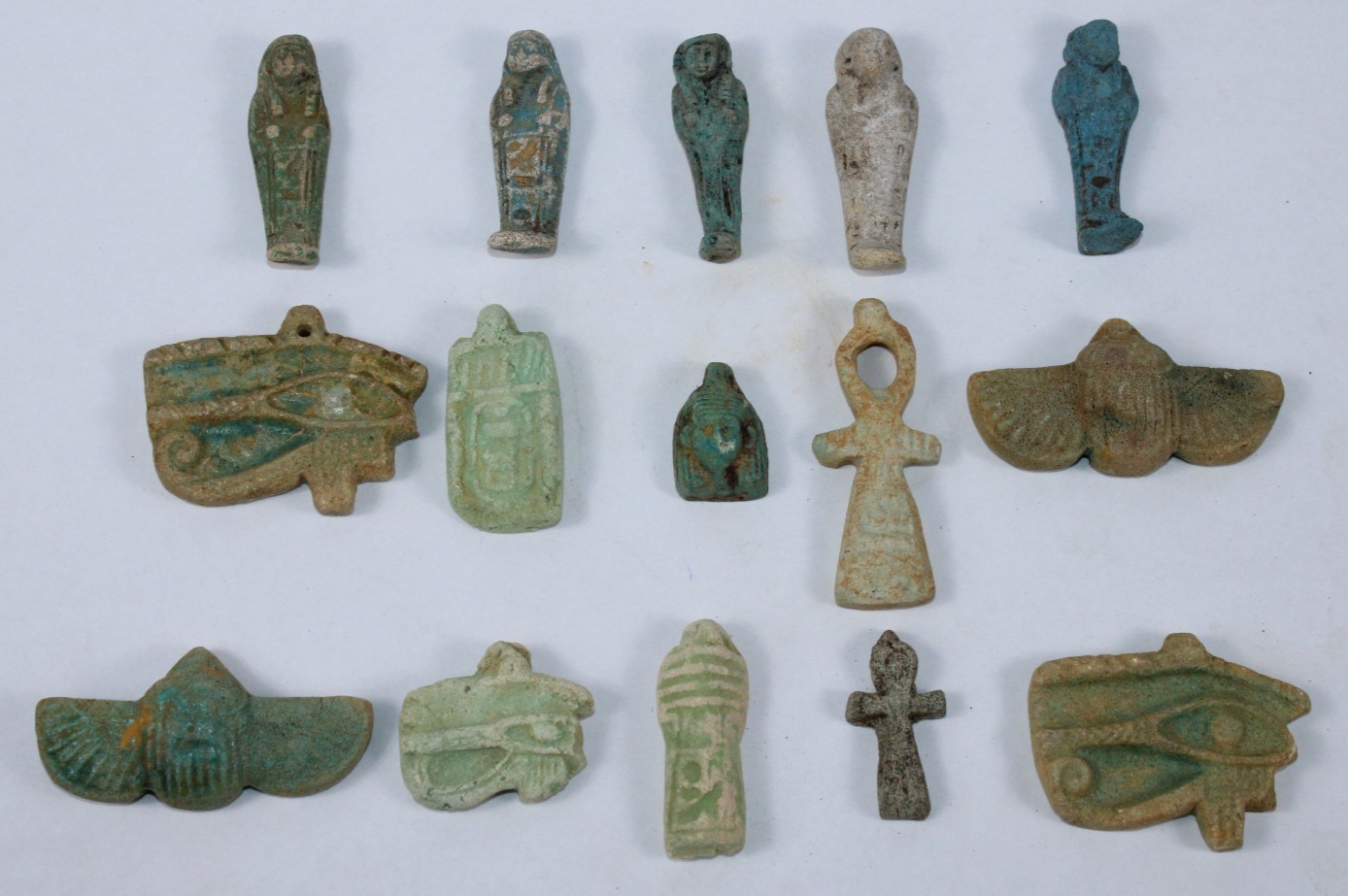COLLECTION RARE ANCIENT EGYPTIAN PHARAONIC ANTIQUE Amulets Egypt History