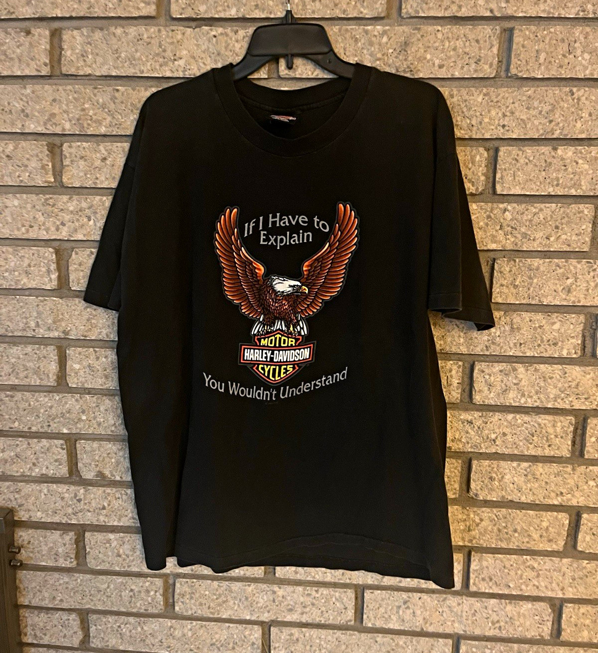 Vintage 1994 Harley Davidson Zook’s Des Moines Iowa Eagle T-Shirt USA XL Vintage 1994 Harley Davidson Zook’s Des Moines Iowa Eagle T-Shirt USA XL