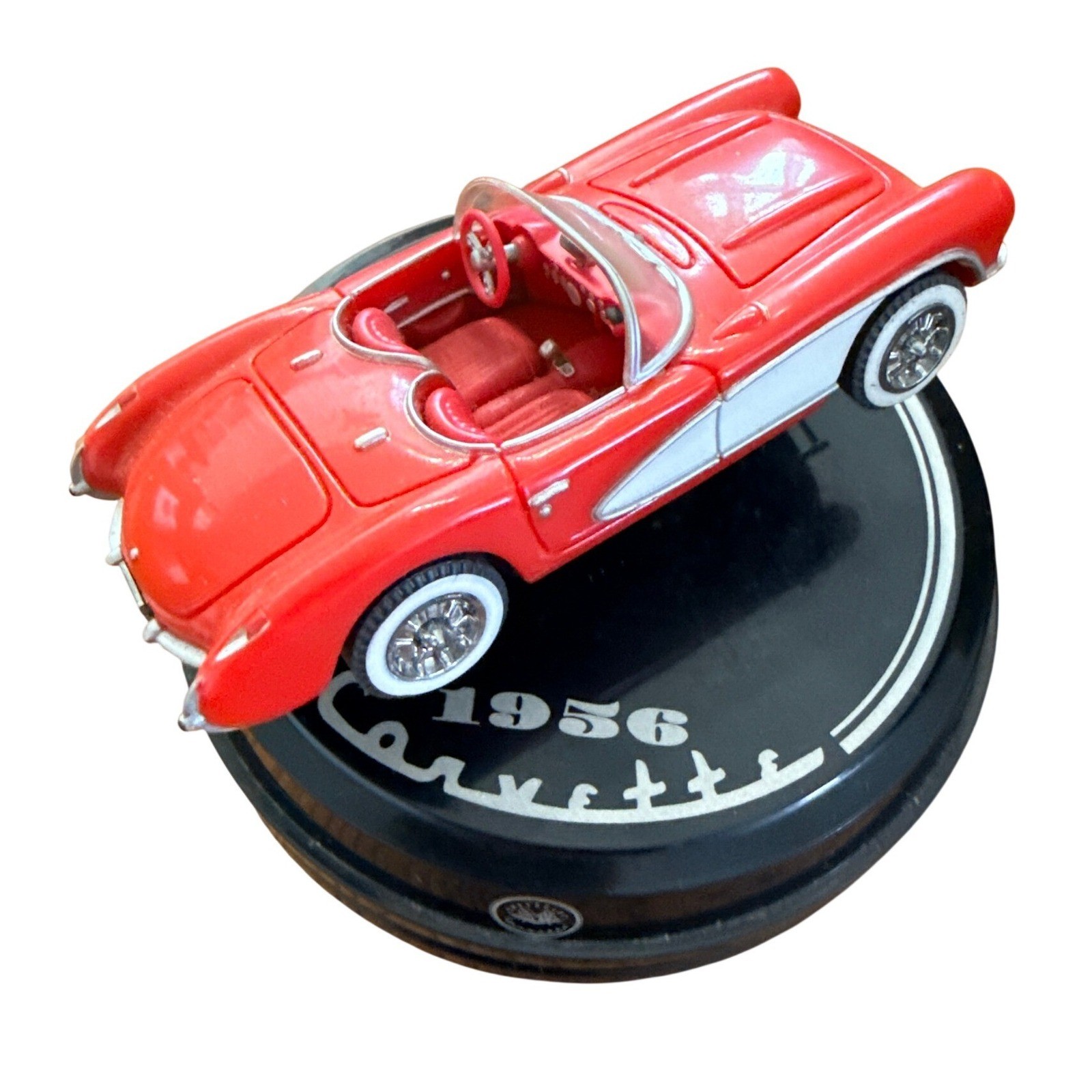 Enesco 1956 Chevrolet Corvette Musical Car Plays Wouldn't It Be Nice Red C1 Toy Enesco 1956 Chevrolet Corvette Musical Car Plays Wouldn't It Be Nice Red C1 Toy