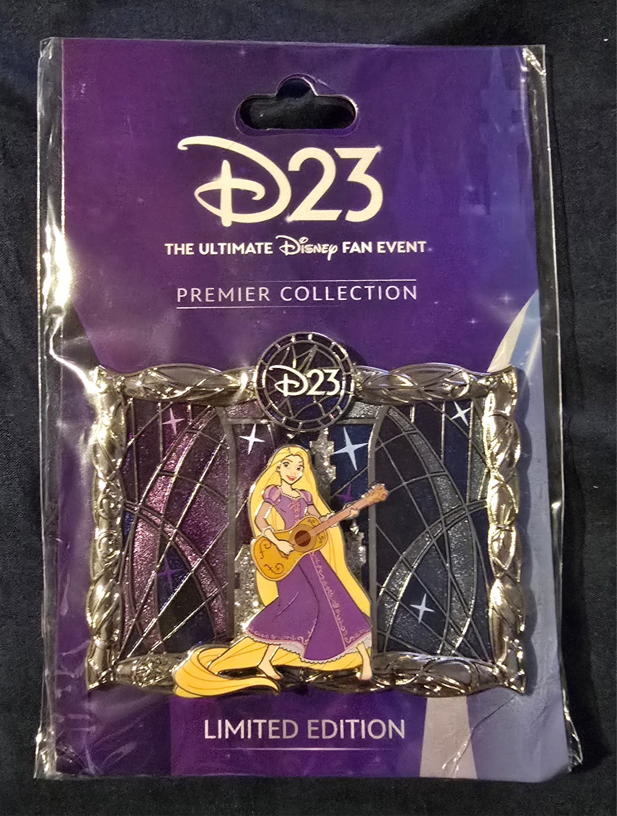 Disney D23 2026 Premier Collection Rapunzel LE 1000 Pin RSP Exclusive Disney D23 2026 Premier Collection Rapunzel LE 1000 Pin RSP Exclusive